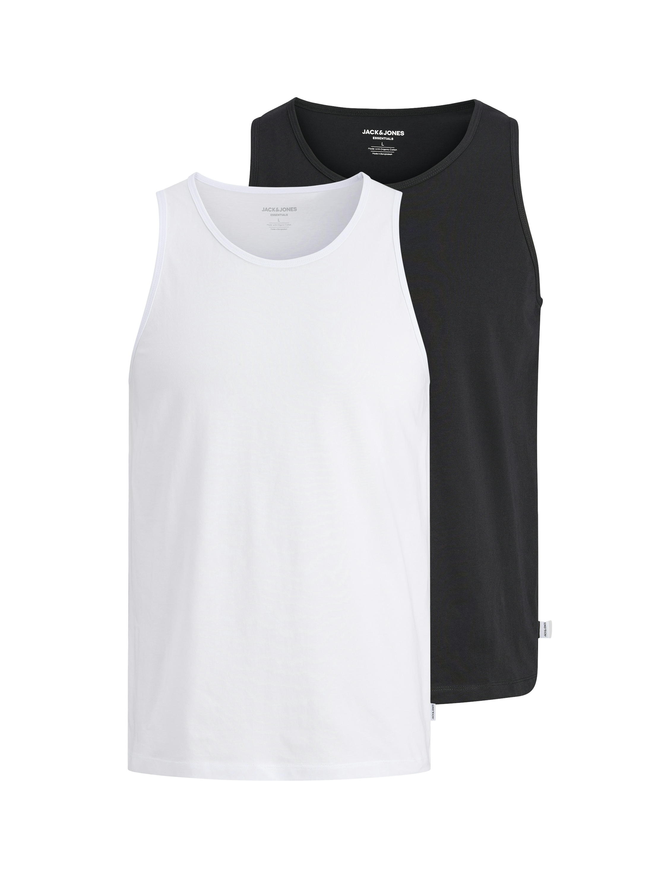 Image of Jack & Jones Muscleshirt "JJEORGANIC BASIC TANKTOP 2PK MP" Packung, 2 tlg.