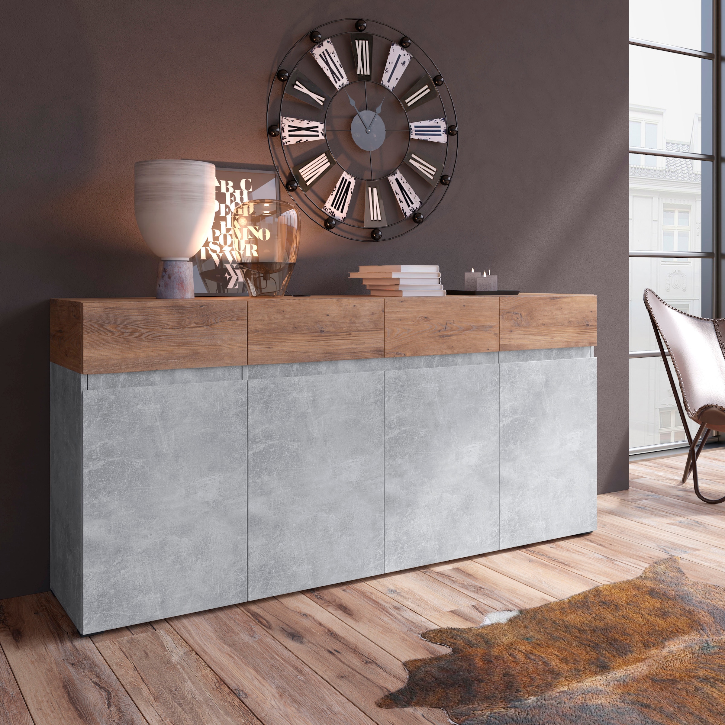 Image of Home affaire Sideboard "Rimini" Breite 180 cm