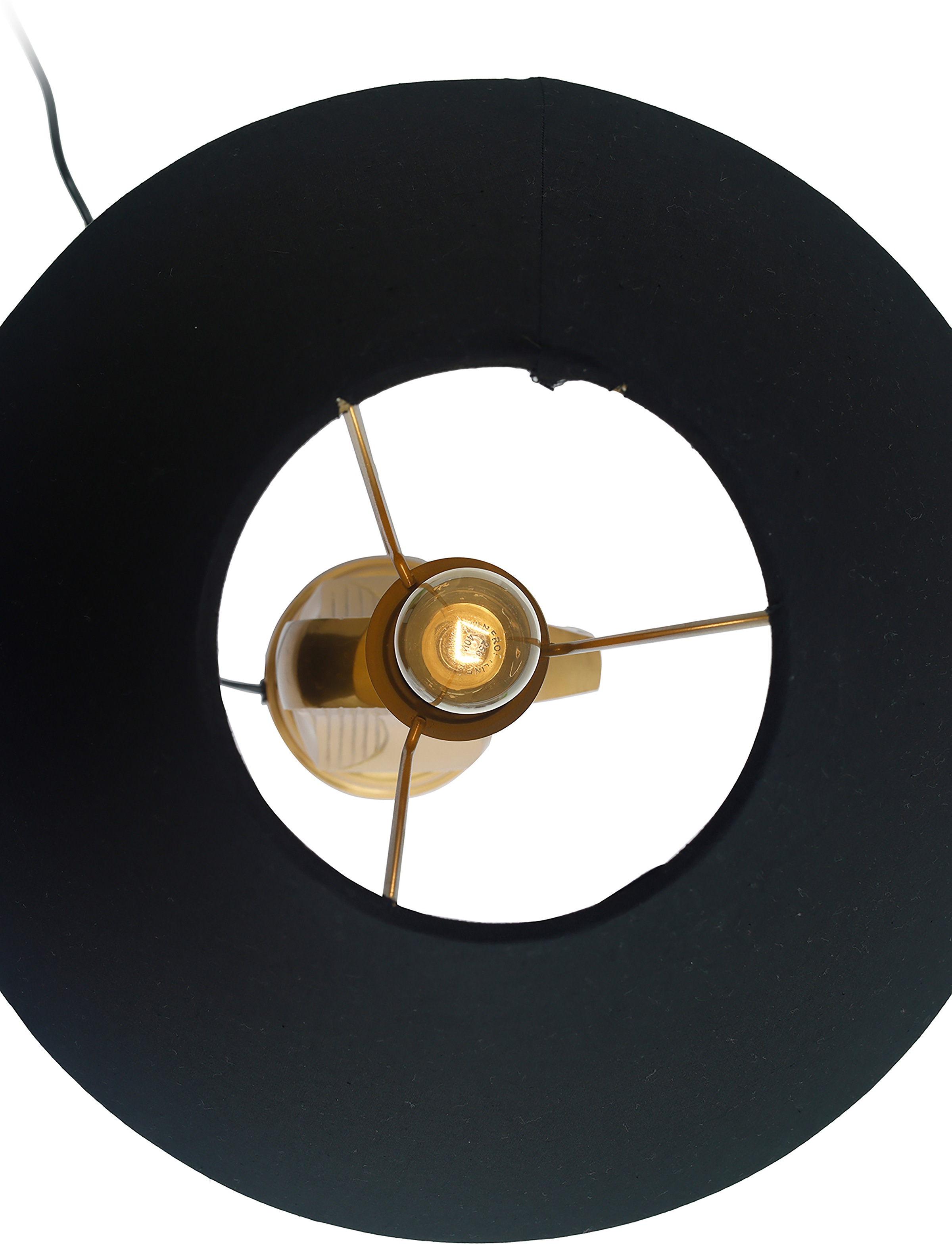 Kayoom Tischleuchte Stoffschirm flammig-flammig, 1 mit Découvrir dekorativem Schah-Pferd-Sockel »Shah«, sur Metall, Tischlampe aus