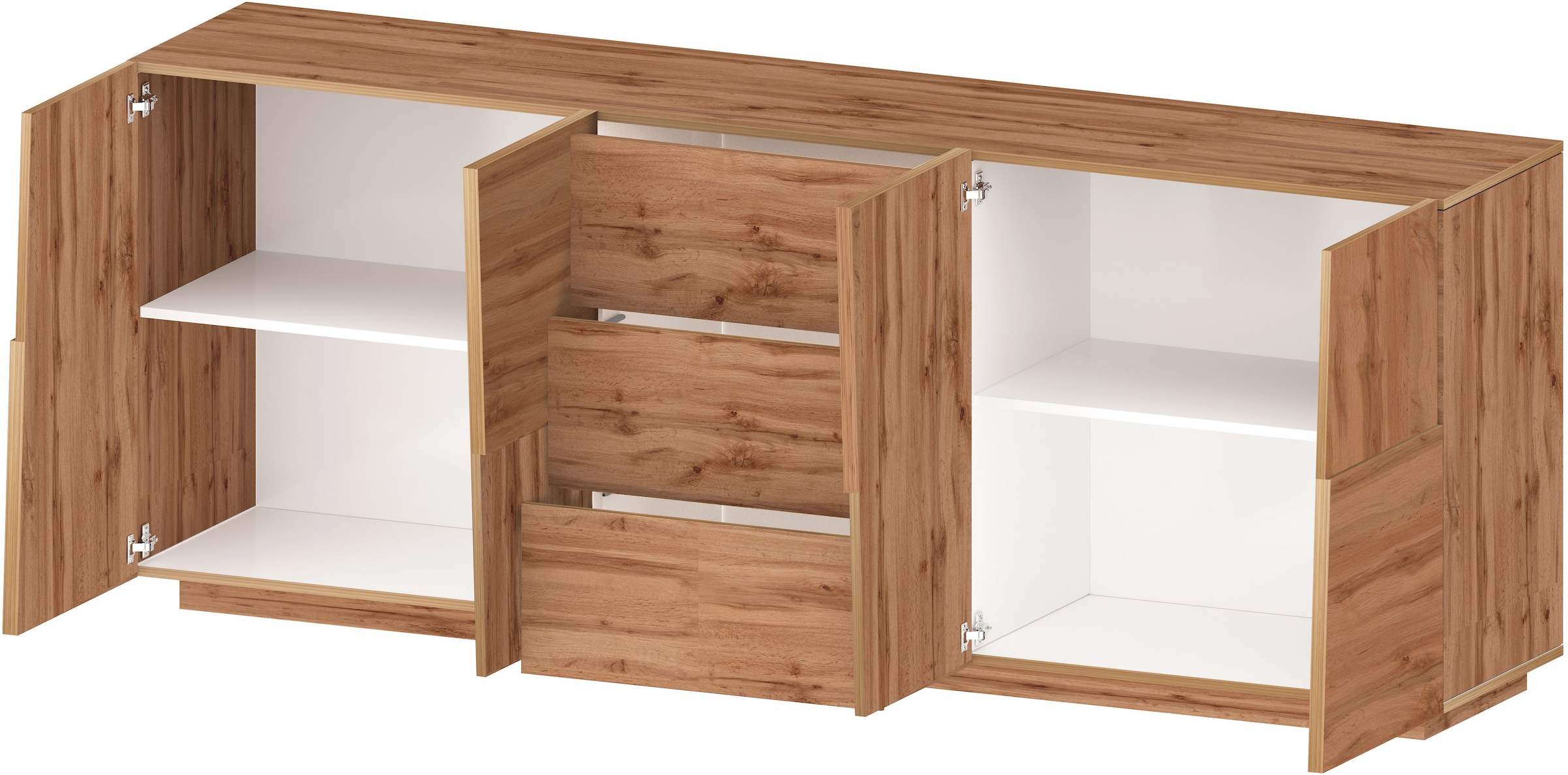 Home affaire Sideboard »Pongo« 1 Stk. tlg.