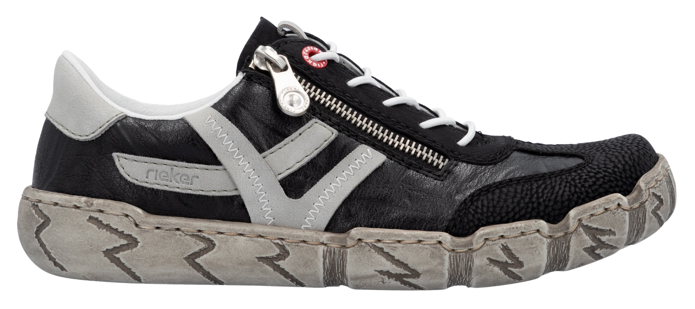 Rieker Baskets slip-on  , Halbschuh, Schlupfschuh, Freizeitschuh mit weicher Innensohle