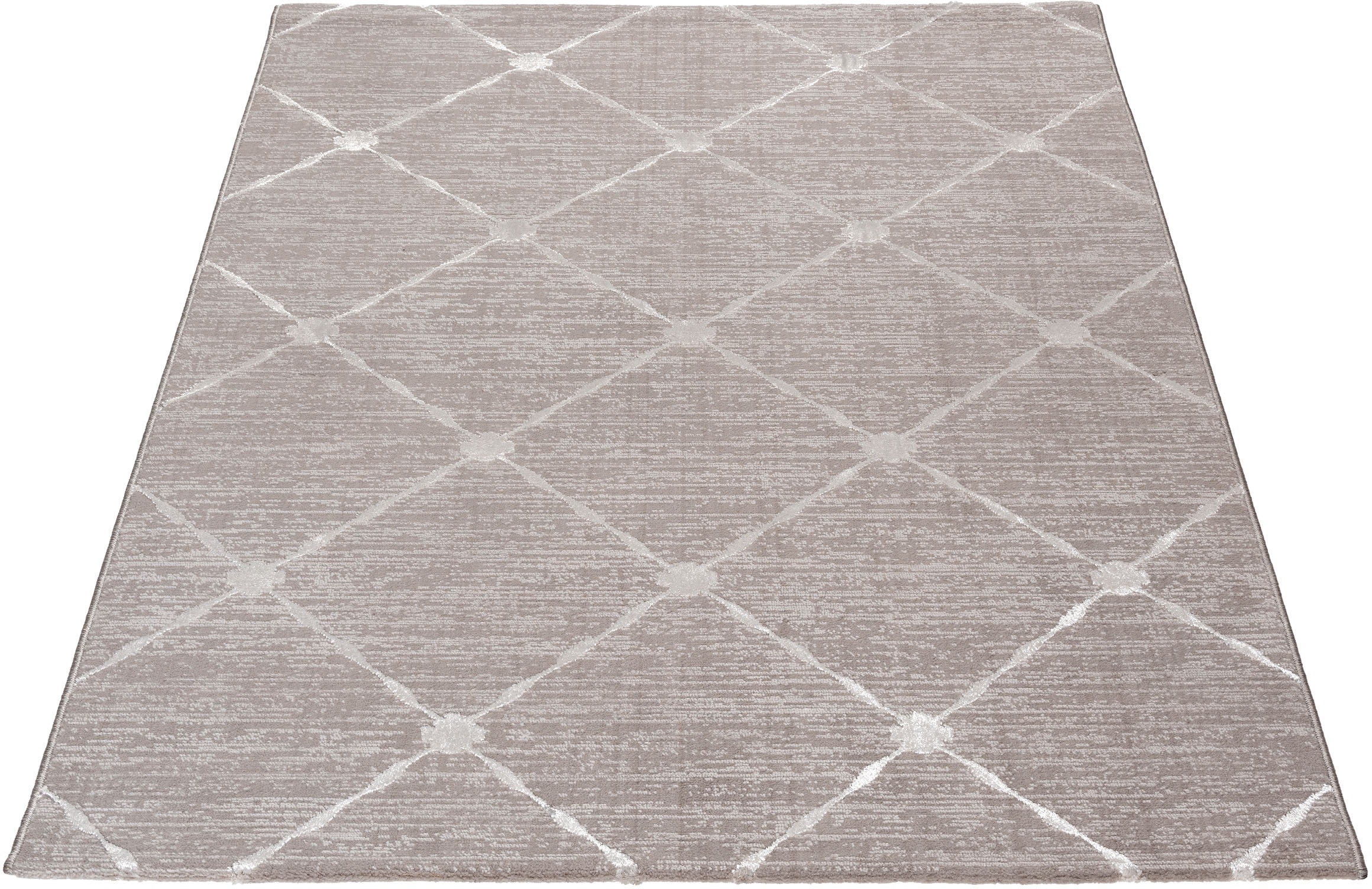 Image of Sehrazat Teppich »Lara 702«, rechteckig, 10 mm Höhe, Hoch Tief Struktur, Wohnzimmer bei Ackermann Versand Schweiz