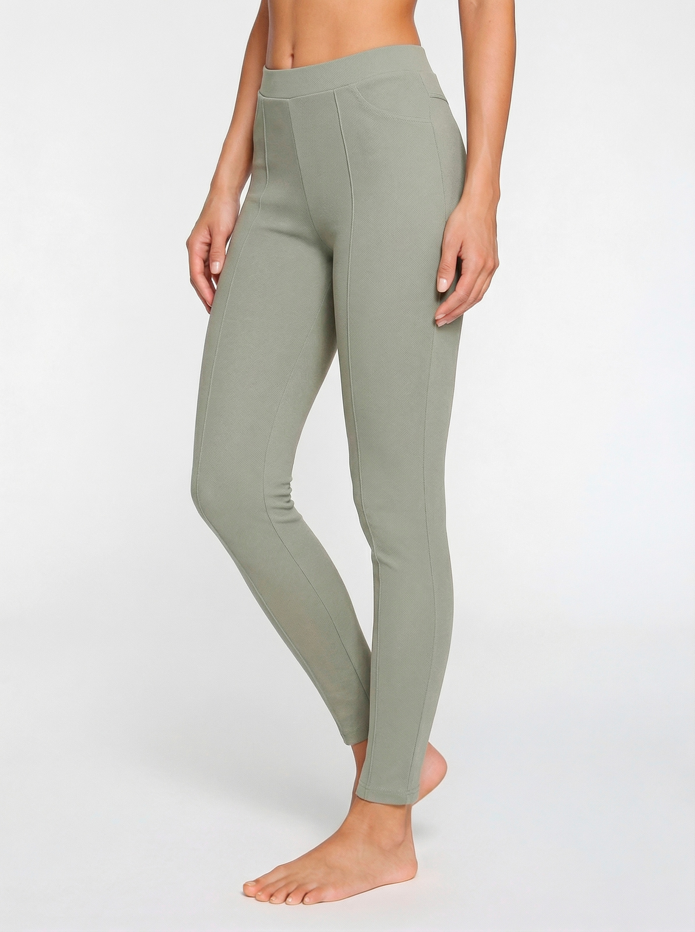 LASCANA Leggings »Jeggings«  mit kleiner Biese vorne am Bein