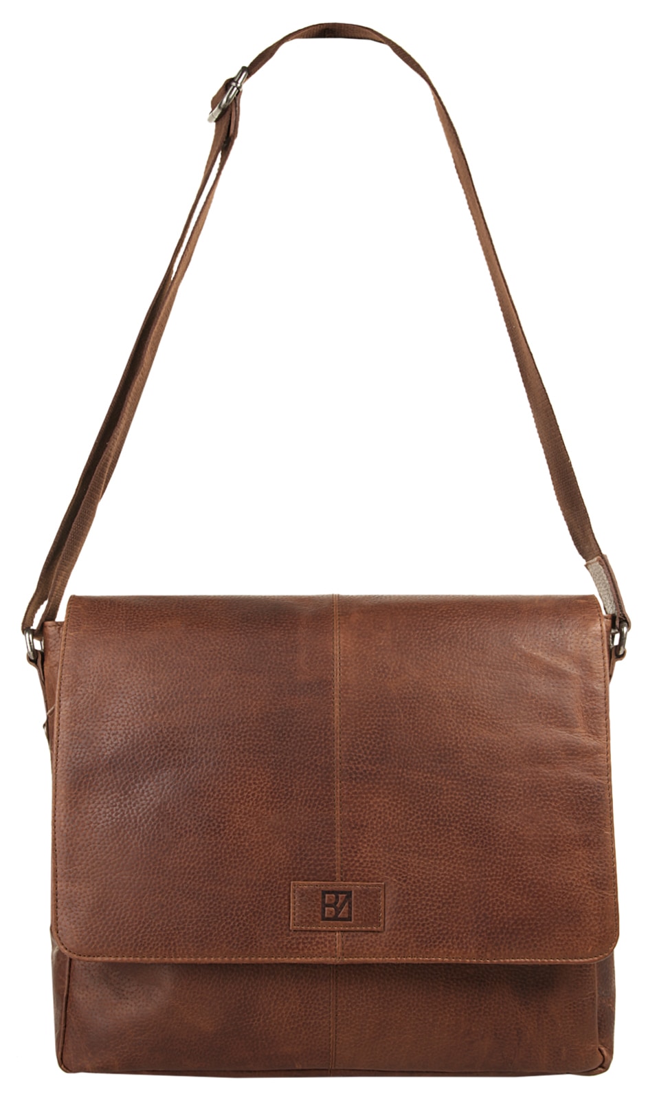 BODENSCHATZ Messenger Bag, echt Leder