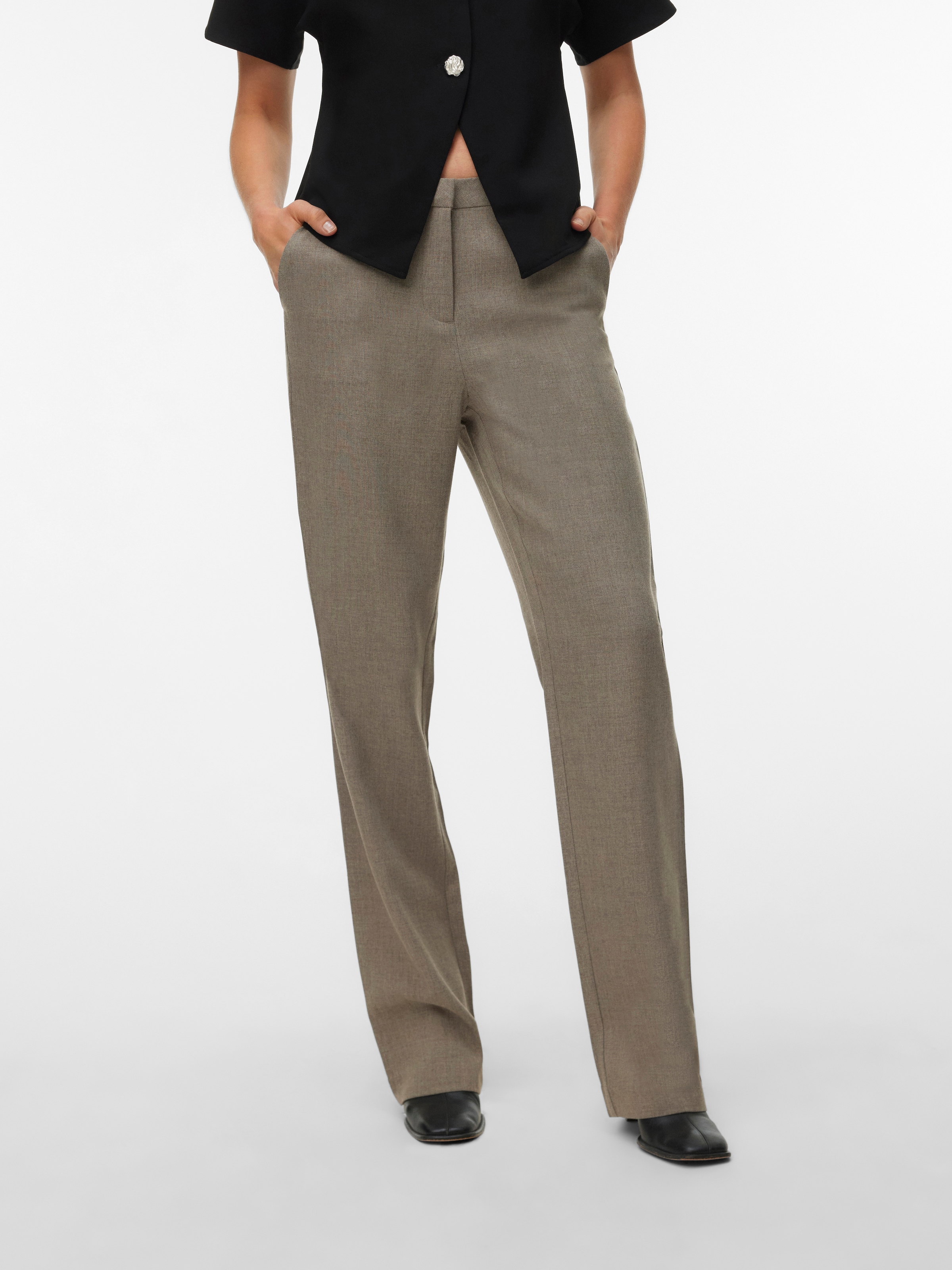 Vero Moda Anzughose »VMZAMIRA BESTIE MW STRAIGHT PANT NOOS«