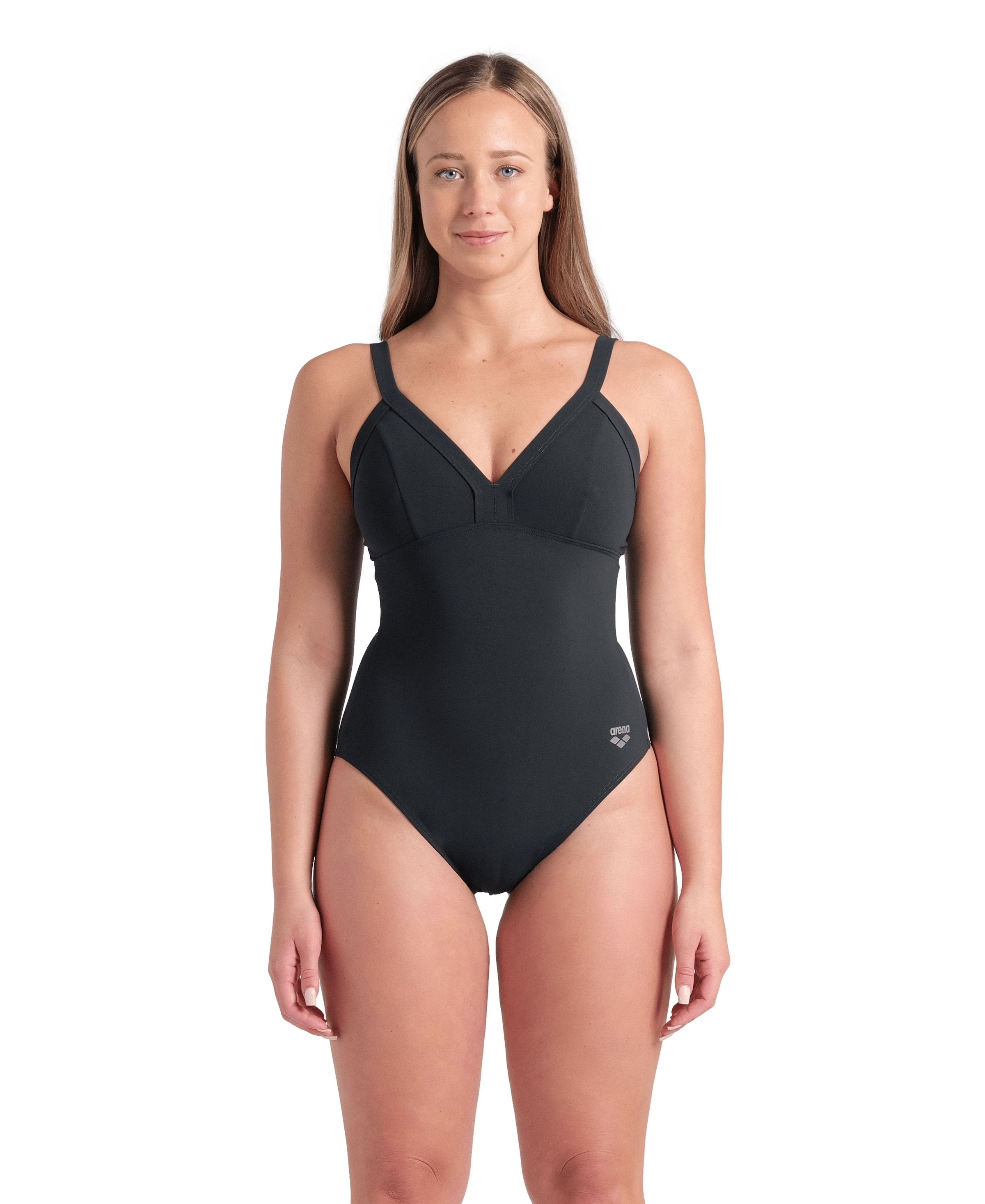 Arena Badeanzug »WOMEN'S ARENA SWIMSUIT LARA SOFT CURVE BACK C«, (1 St.)