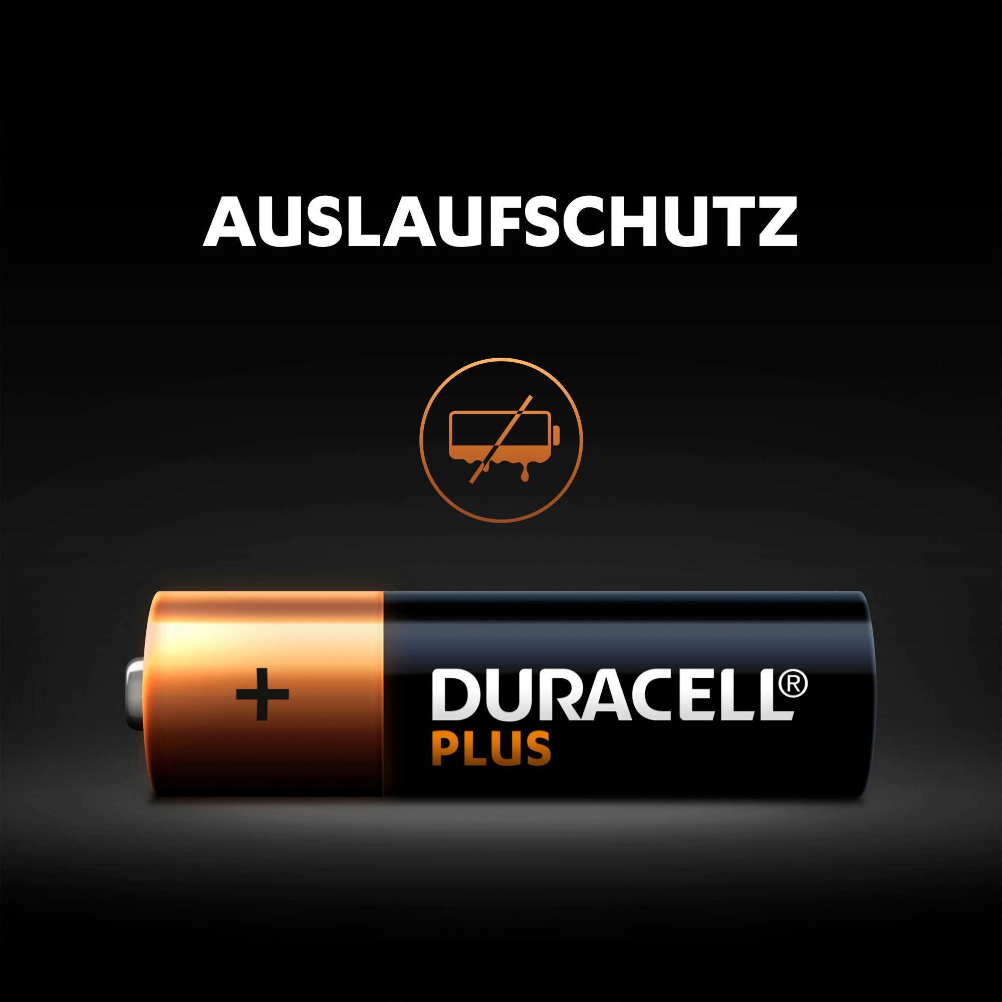 Duracell Batterie »20+20 Pack: 40x Mignon/AA/LR06«, 1,5 V, (40 St., Alkaline Batterie, 40 Stück), 1,5V