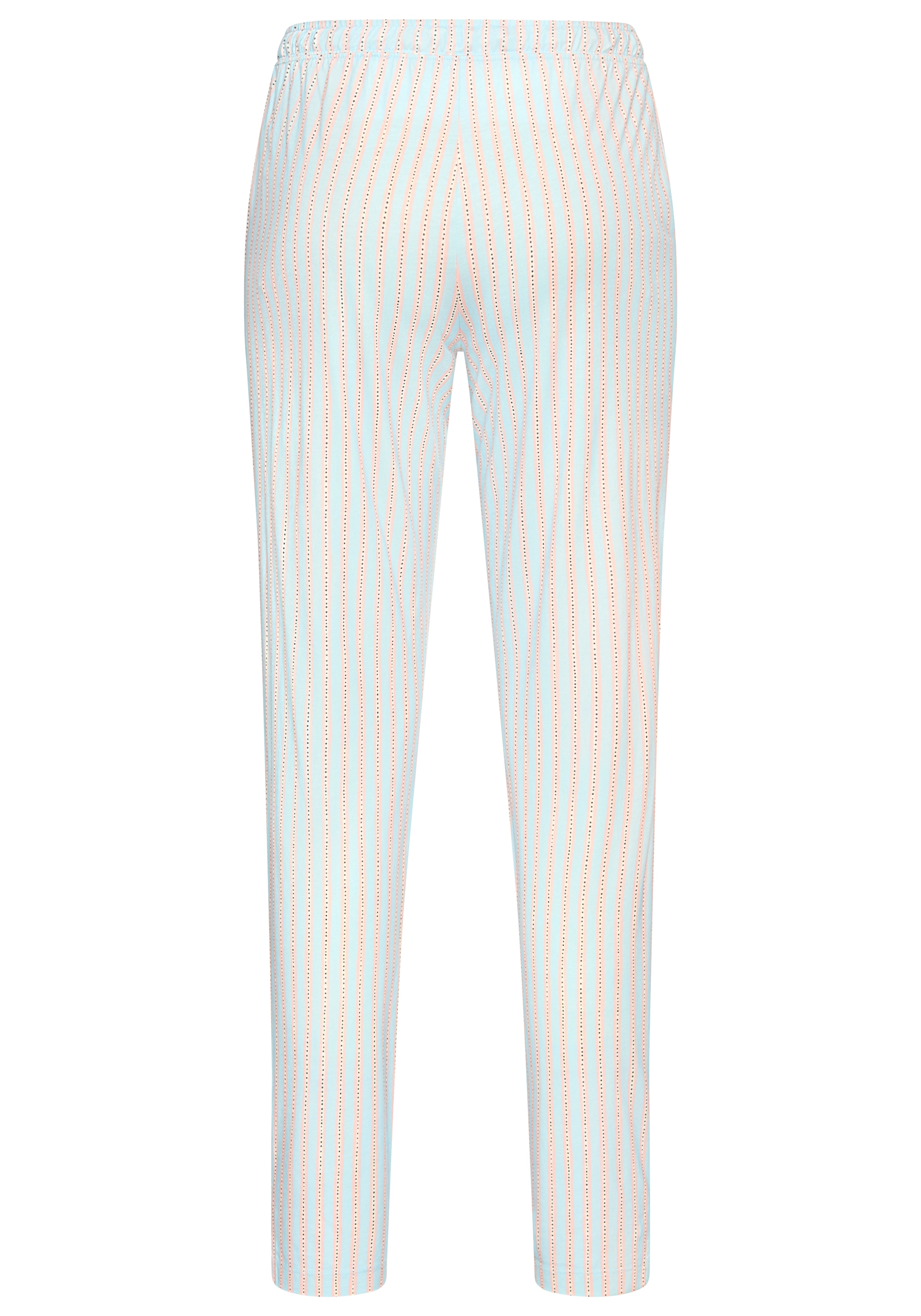 s.Oliver Pantalon de pyjama  Schöner Blumen oder Streifen Druck