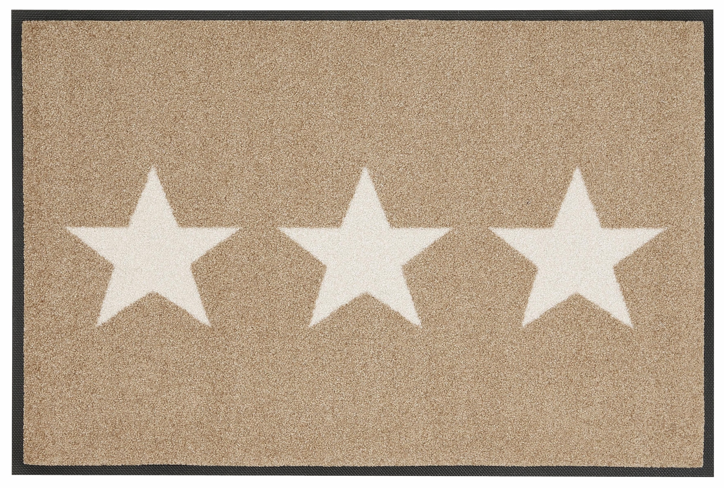 wash+dry Fussmatte »Stars«, rechteckig, by Schmutzfangmatte, Motiv Sterne, rutschhemmend, waschbar kaufen jetzt Kleen-Tex