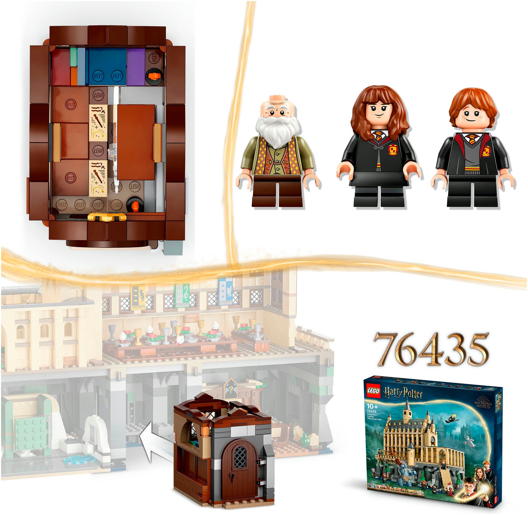 LEGO® Pions de construction »Schloss Hogwarts™: Zauberkunstunterricht (76442), LEGO Harry Potter™« Made in Europe