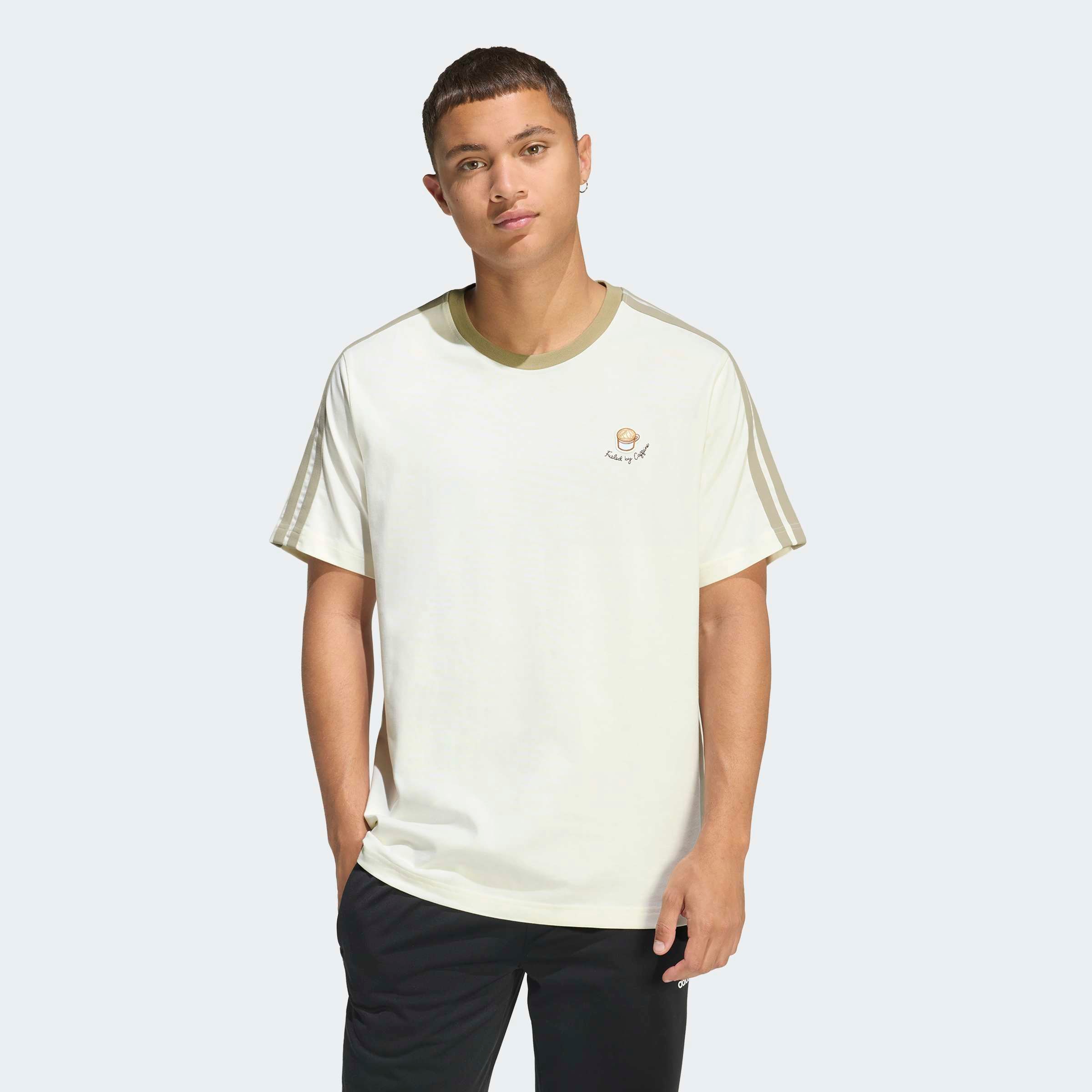 Image of adidas Sportswear T-Shirt "LUX COFFEE CAFE CUP MIT GRAFIK"