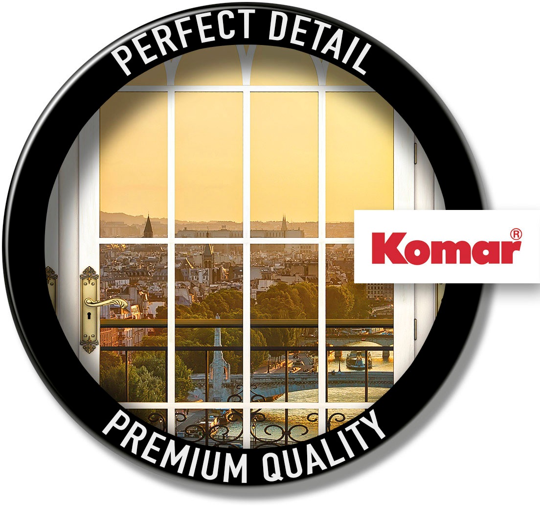 Komar Vliestapete »Digitaldruck Vlies - Belle Vue - Grösse 400 x 260 cm«, bedruckt, Wohnzimmer, Schlafzimmer