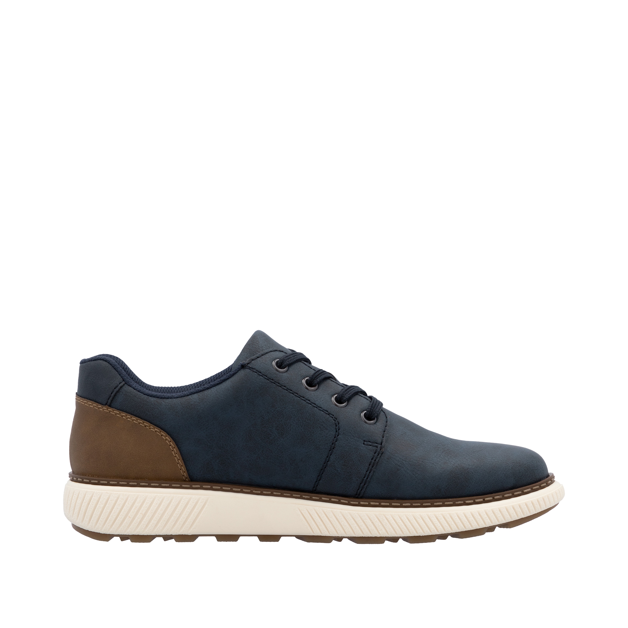 Rieker Sneaker  Halbschuh, Schnürschuh, Casual Sneaker mit weichem Schaftrand, TEX