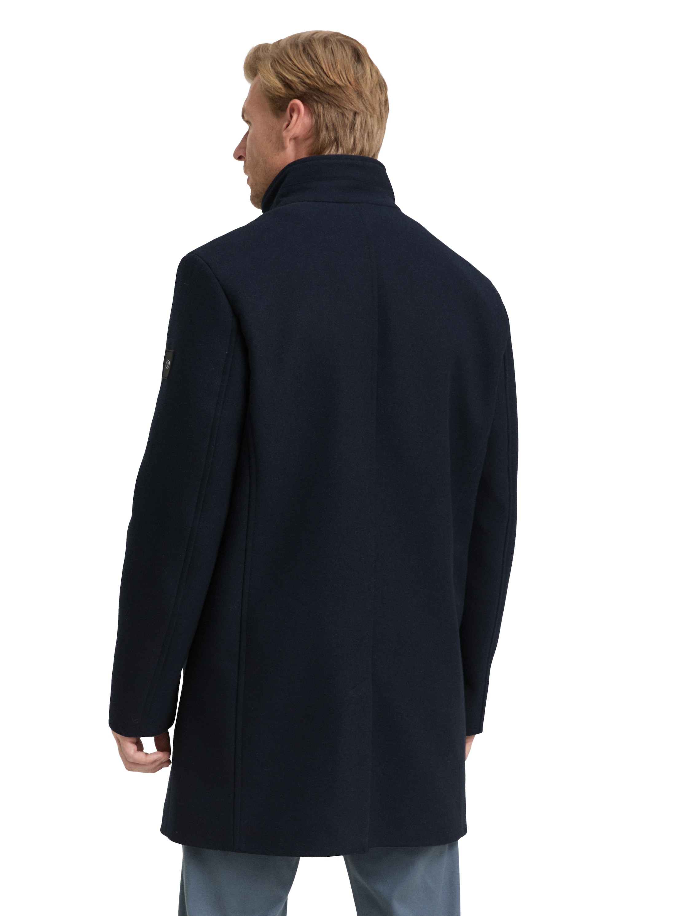 TOM TAILOR Wollmantel, mit abnehmbarer Innenjacke