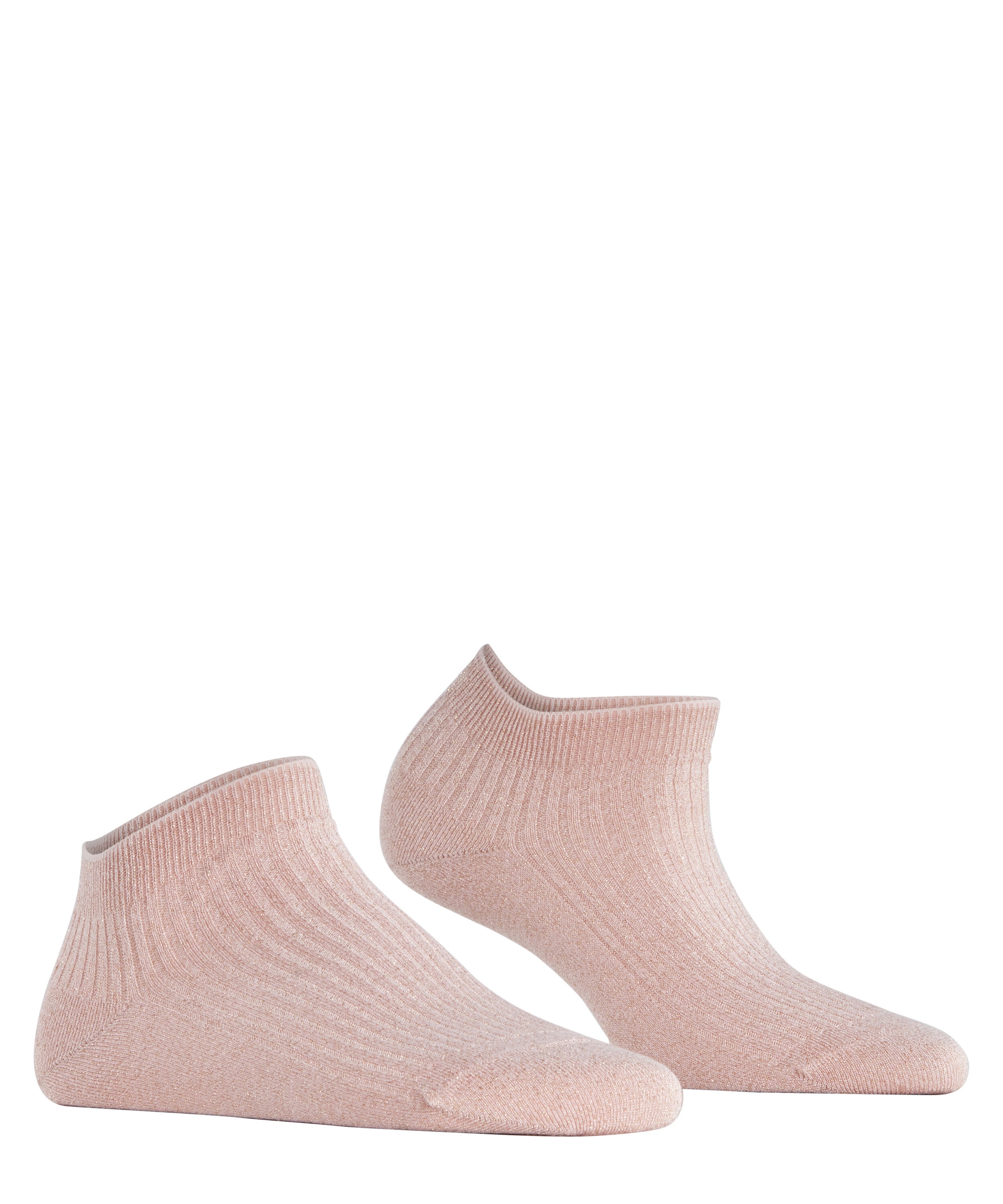 FALKE Chaussettes de baskets »Shiny Rib« avec structure côtelée, en mélange de viscose, respirant