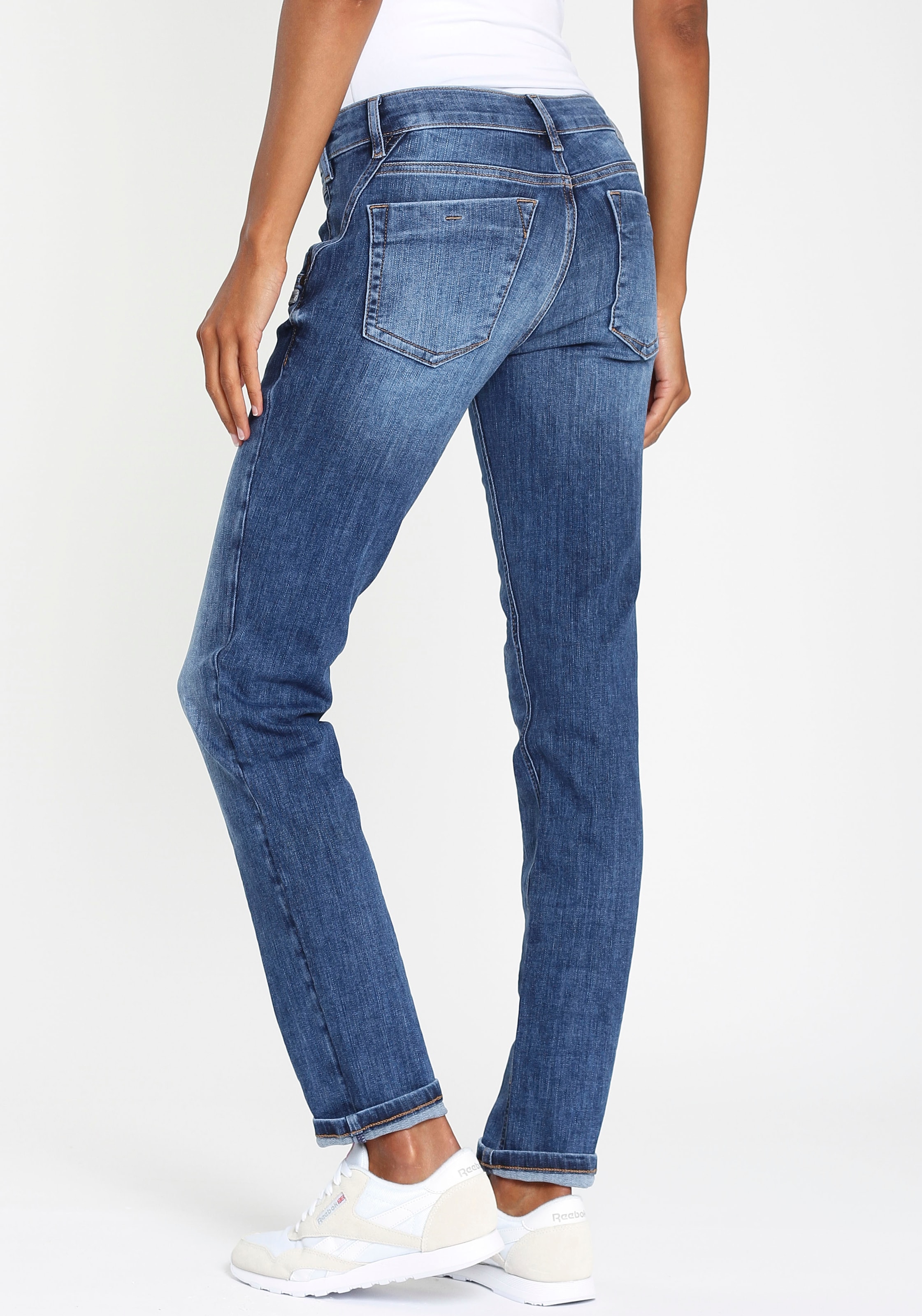 ♕ GANG Slim-fit-Jeans »94JOJO«, Bewegungsfreiheit mit grosser  Formstabilität versandkostenfrei auf