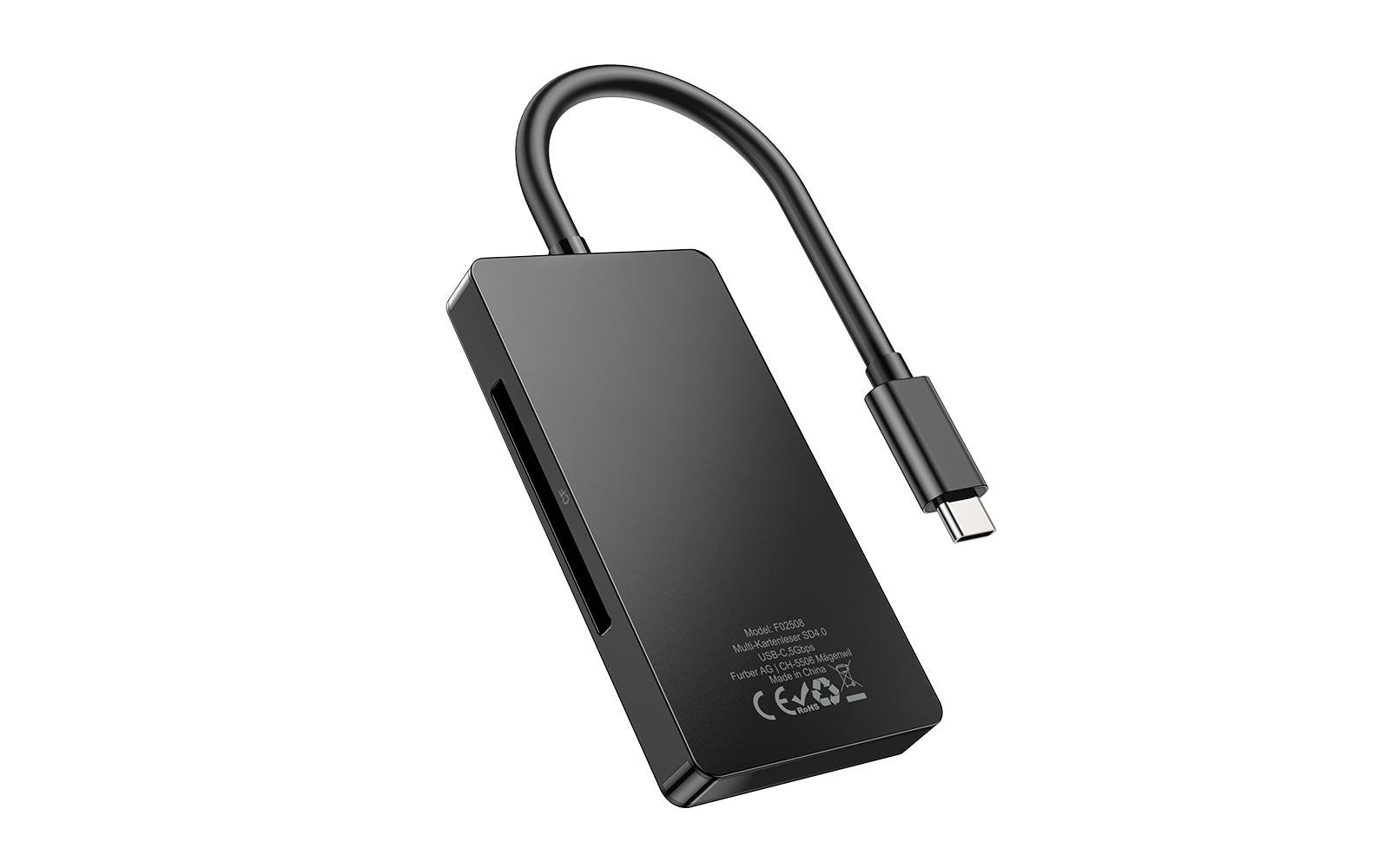 onit Lecteur de carte mémoire »Extern Pro USB-C 3-in1«