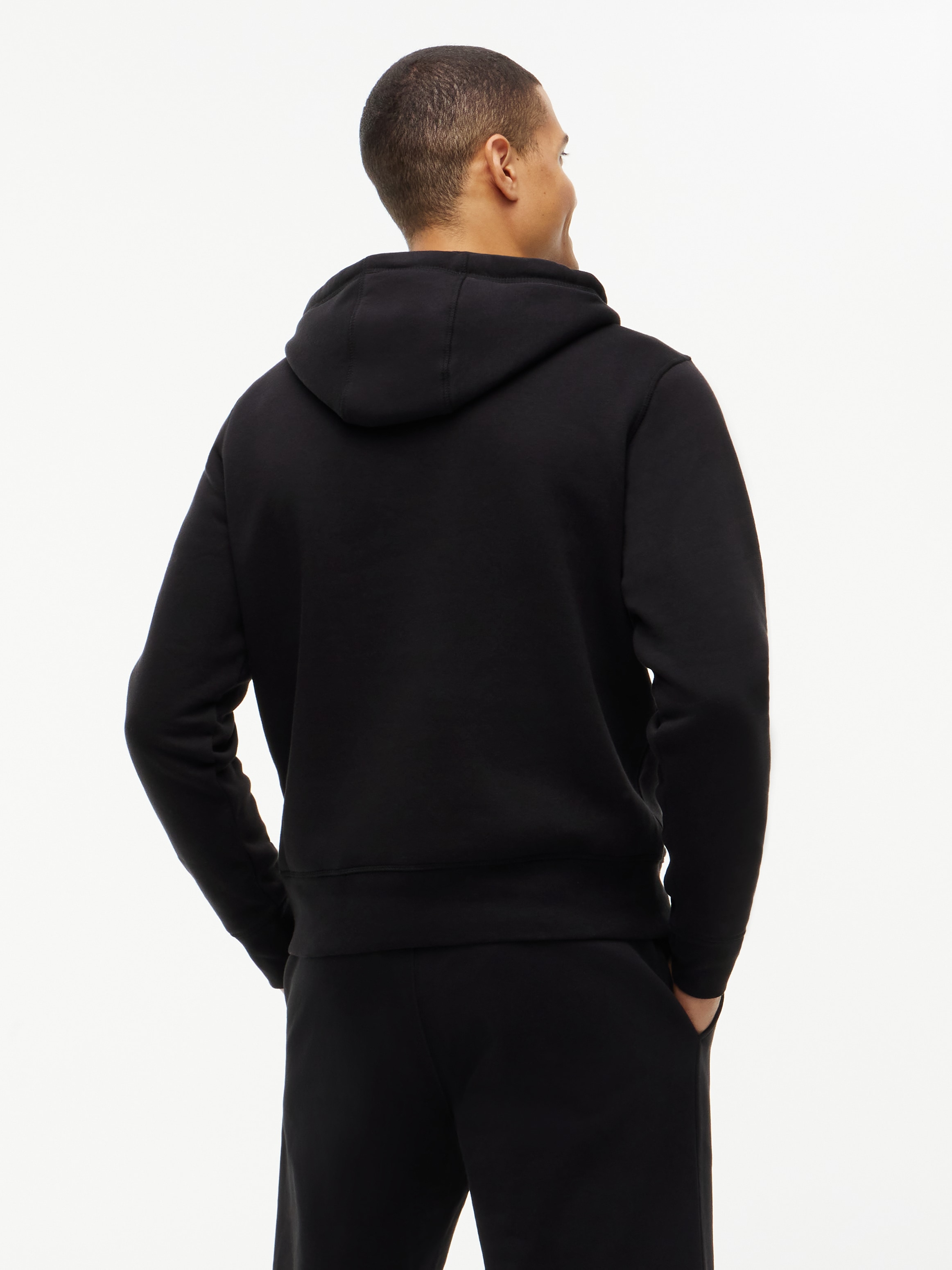 Tommy Hilfiger Sweat à capuche »TOMMY LOGO HOODY«, mélange coton
