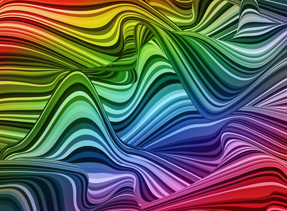 Image of Papermoon Fototapete »Abstrakte fliessende Linien«, samtig, Vliestapete, hochwertiger Digitaldruck bei Ackermann Versand Schweiz