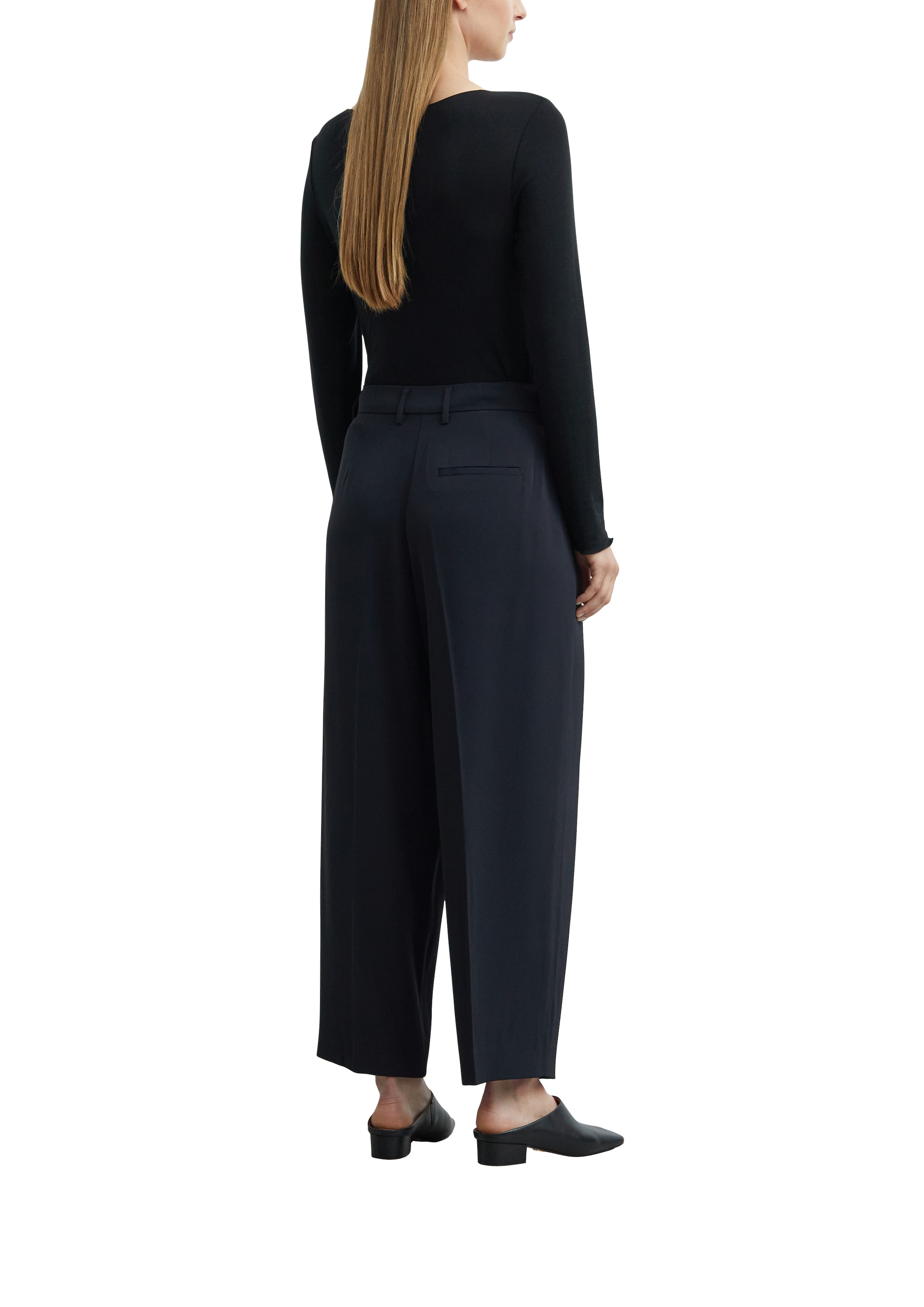 Comma Pantalon en tissu  avec stretch