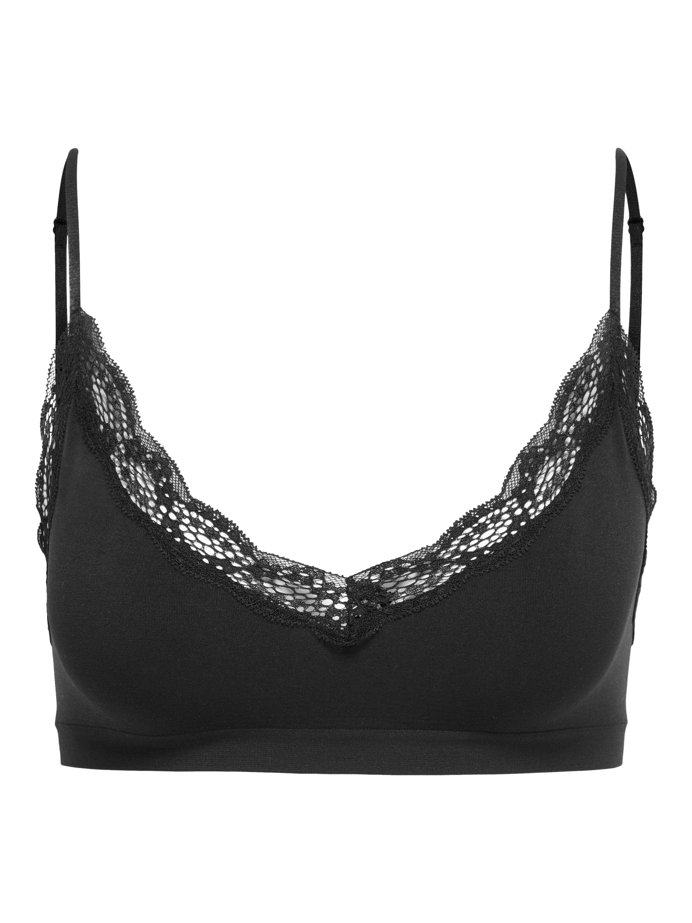 Image of ONLY Bralette "ONLVICKY LACE SCOOP NECK BRALETTE ACC" Materialmix