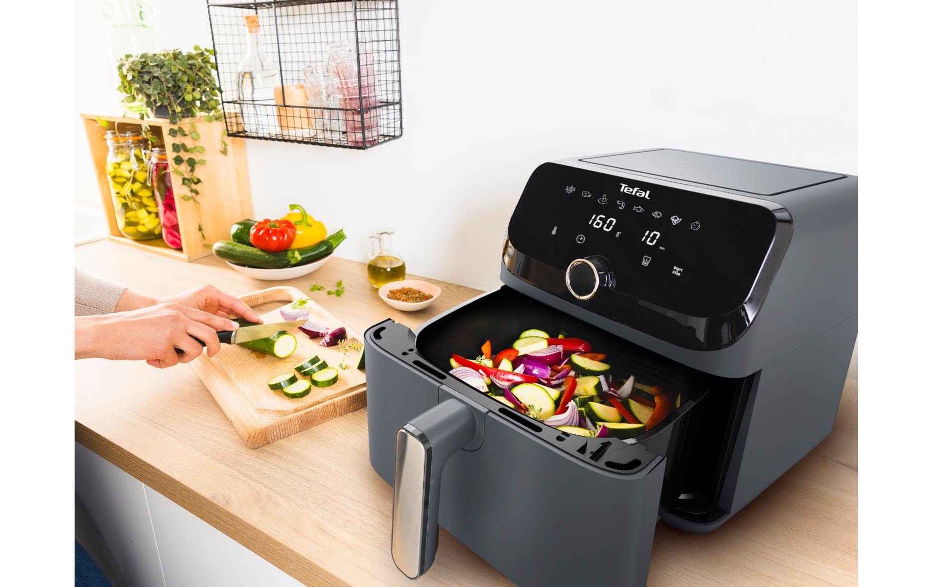 Tefal Heissluftfritteuse »Easy Fry Mega EY855B«, 2020 W
