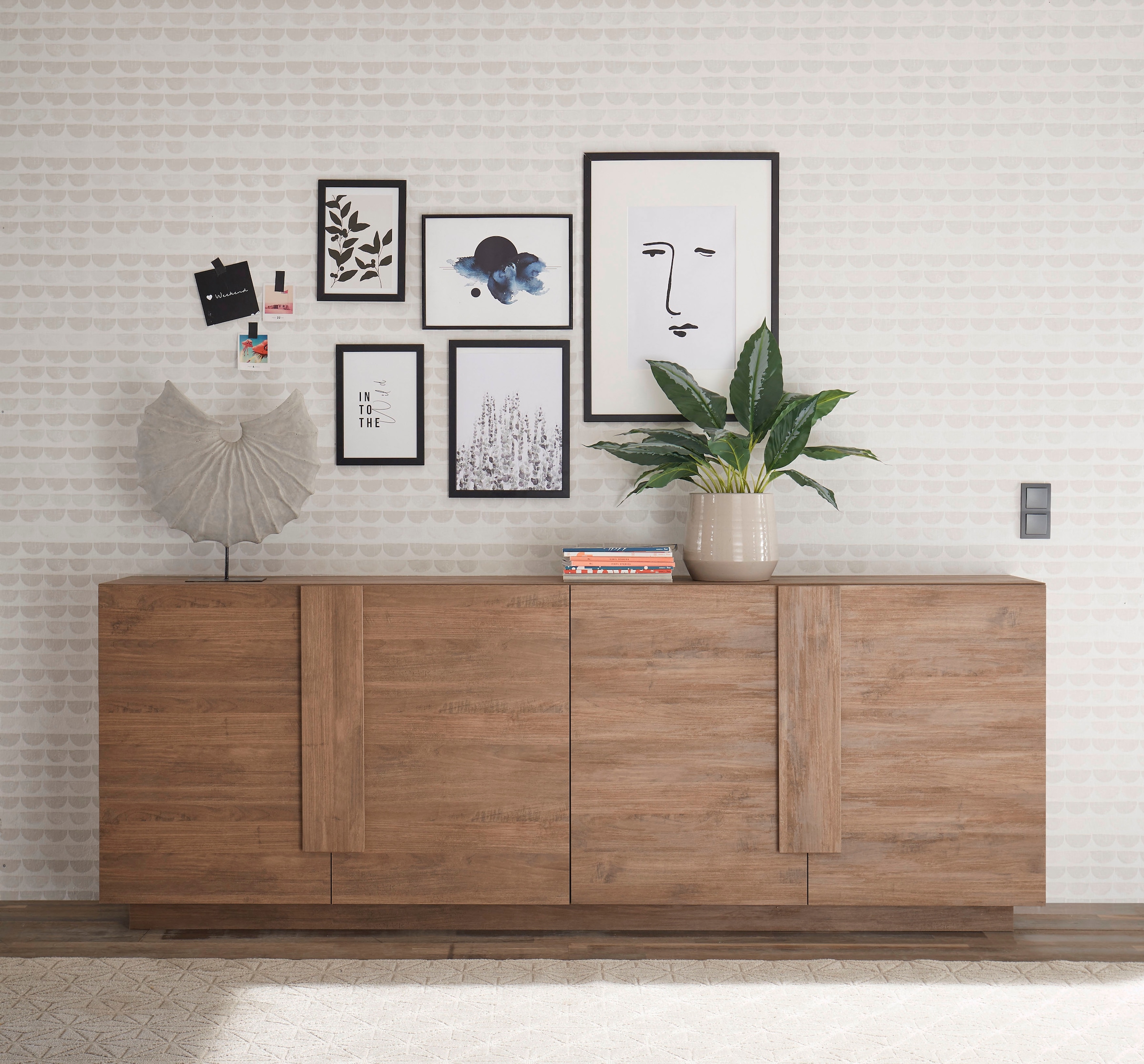 INOSIGN Sideboard »Jupiter«, Breite 241 cm mit 4 Türen