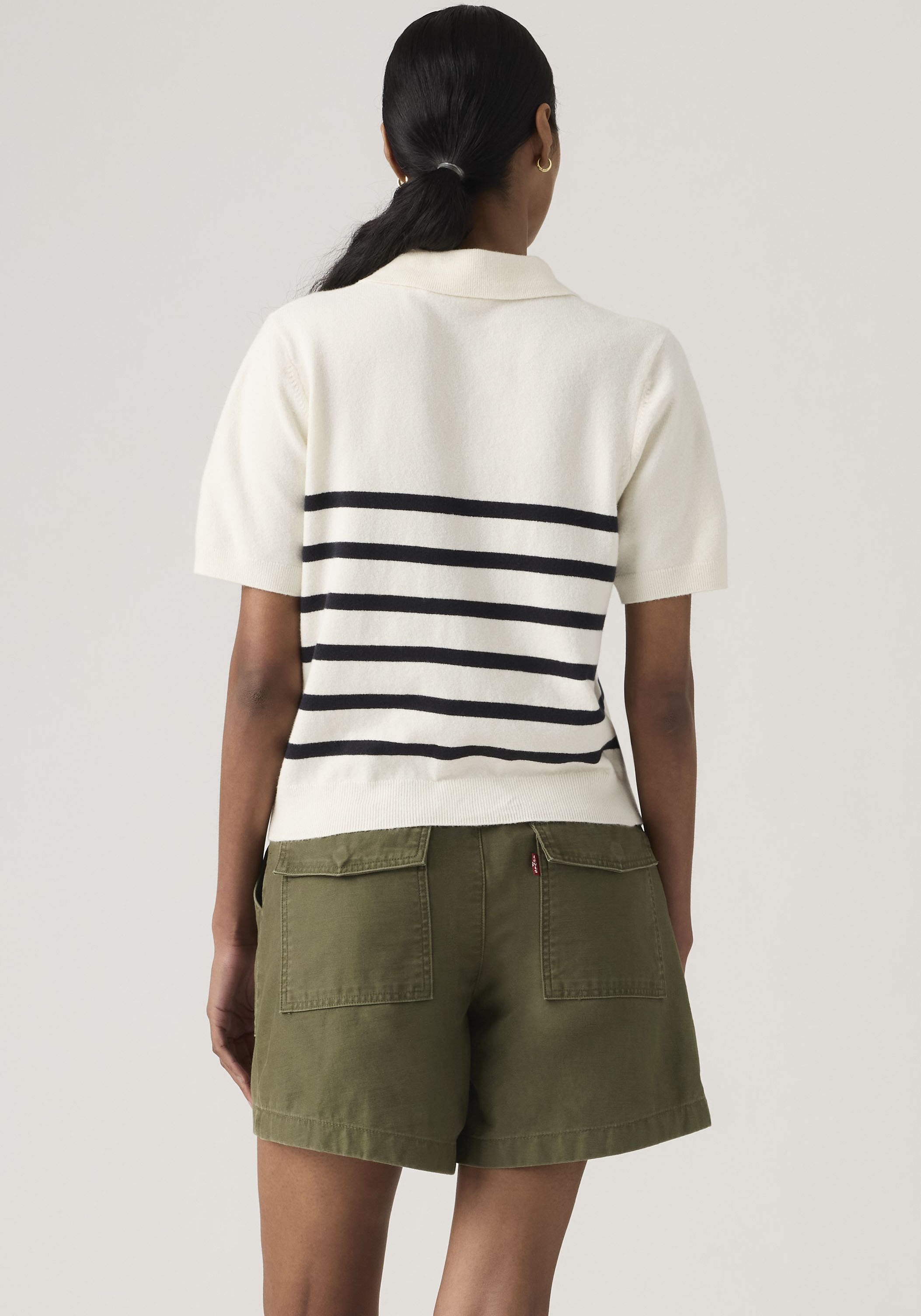 Levi's® Pull à manches courtes »SUPER SOFT POLO SWEATER«