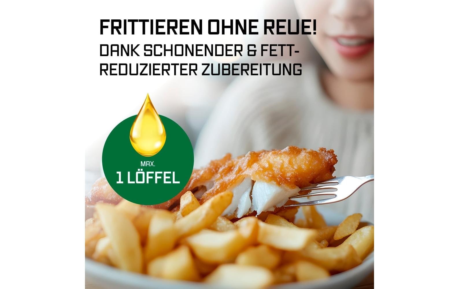 GOURMETmaxx Heissluftfritteuse »mit Doppelkorb, 9 l« 3100 W
