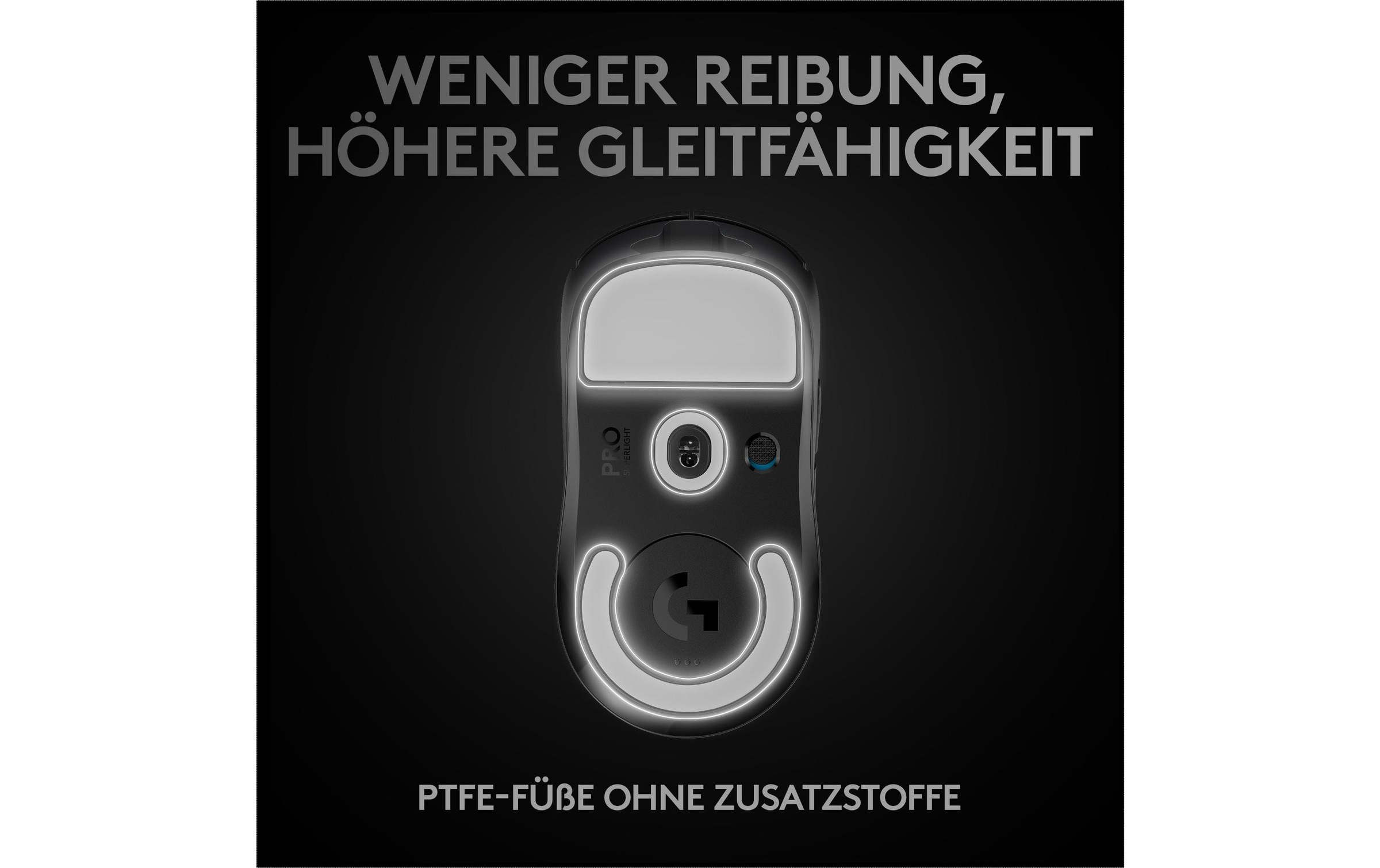Logitech Gaming-Maus »Logitech Pro X Superlight schwarz«, kabellos