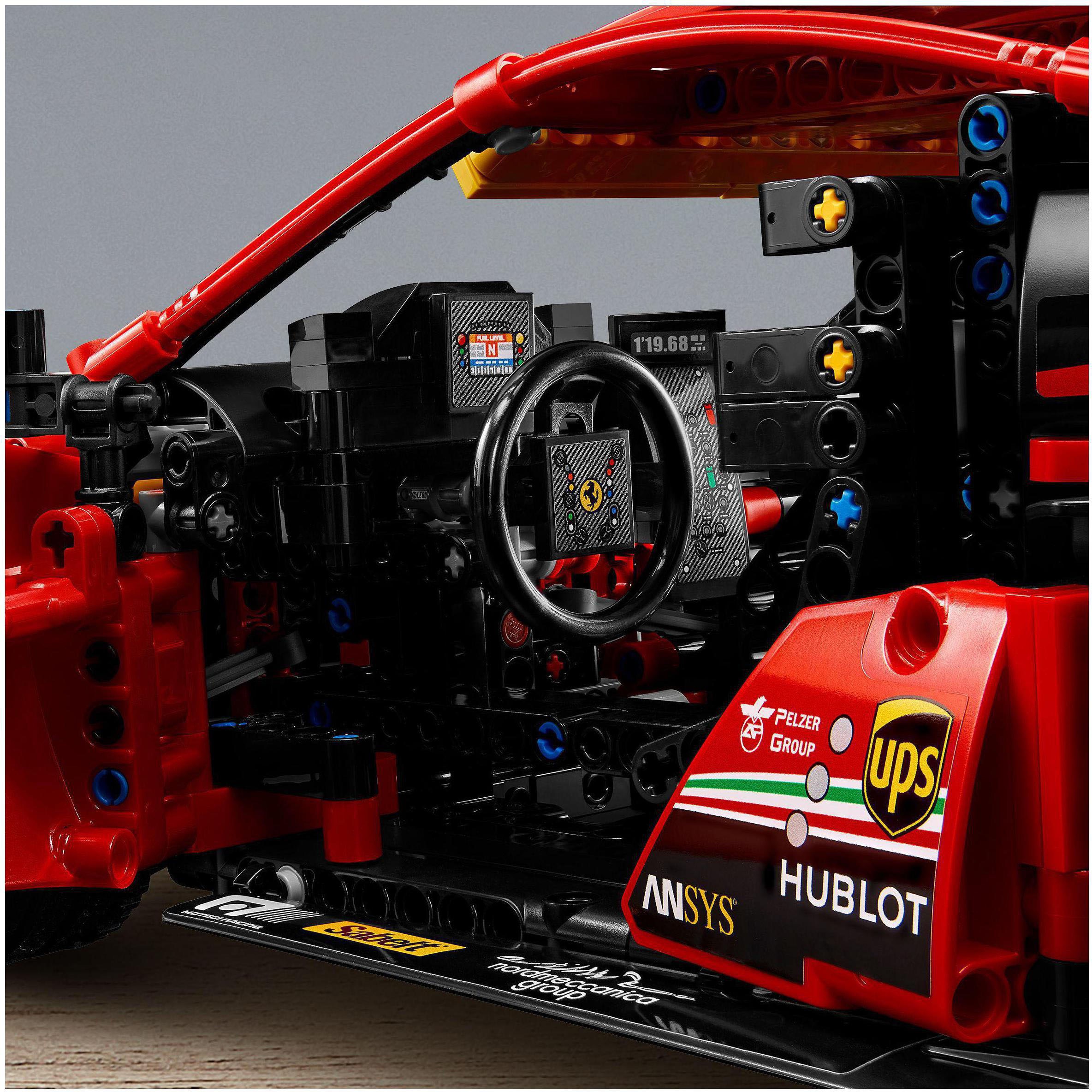 LEGO® Konstruktionsspielsteine »Ferrari 488 GTE “AF Corse #51” (42125), LEGO® Technic«, (1682 St.), Made in Europe