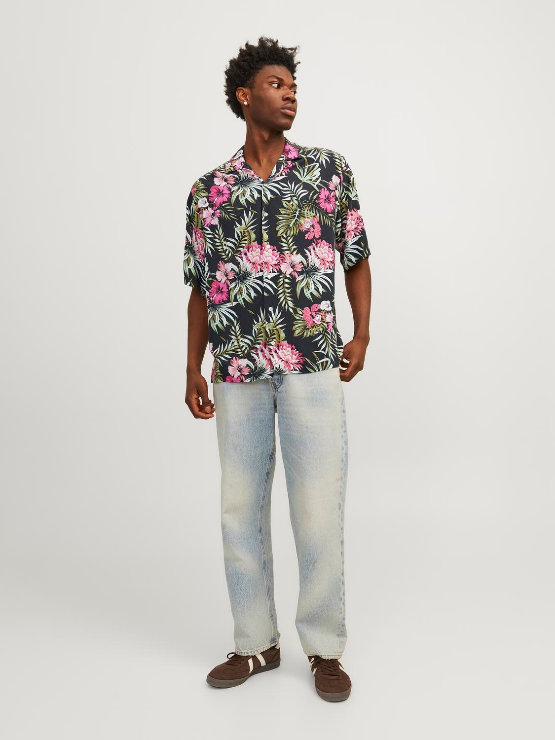 Jack & Jones Hawaiihemd »JJEJEFF AOP RESORT SHIRT SS SN«