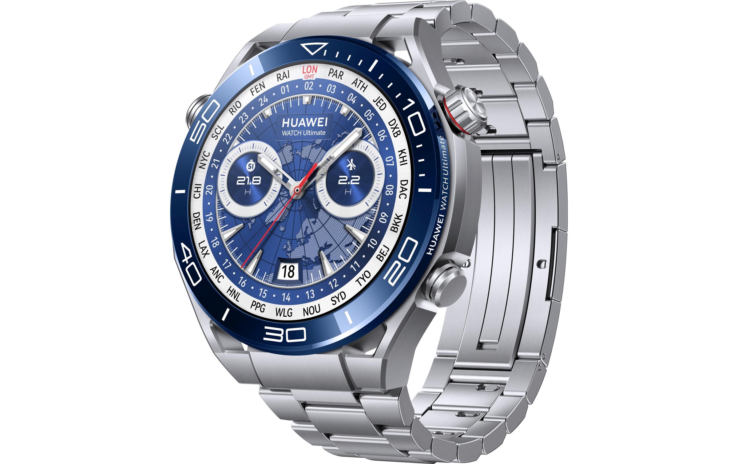 Huawei Smartwatch »Ultimate Blue«, (3,79 cm / 1,5 Zoll),)