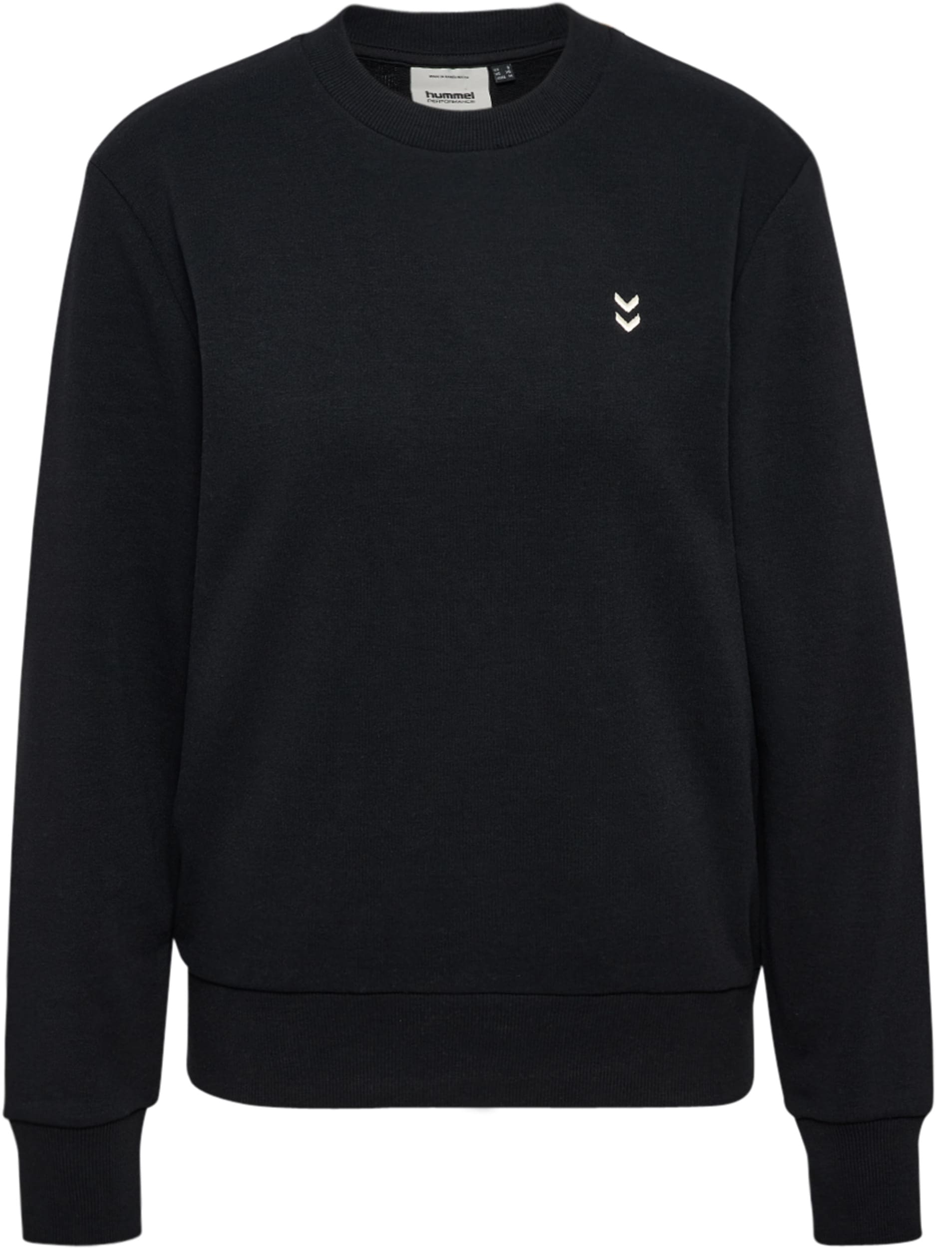 Image of hummel Sweatshirt "HMLPULSE W SWEAT CREWNECK", normale Passform, mit Stickerei Chevron-Logo, ohne Verschluss