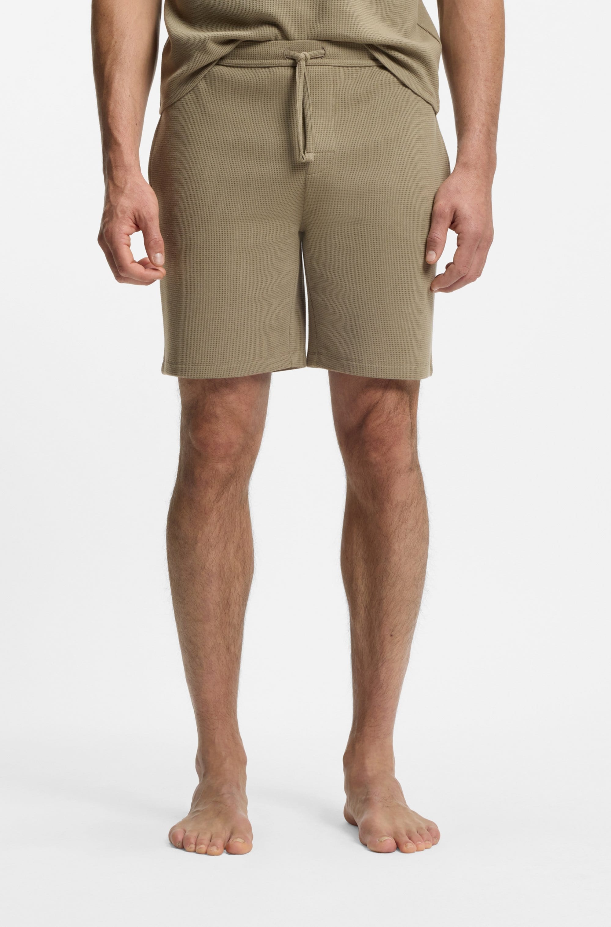 Image of BOSS Pyjamashorts "Waffle Shorts"