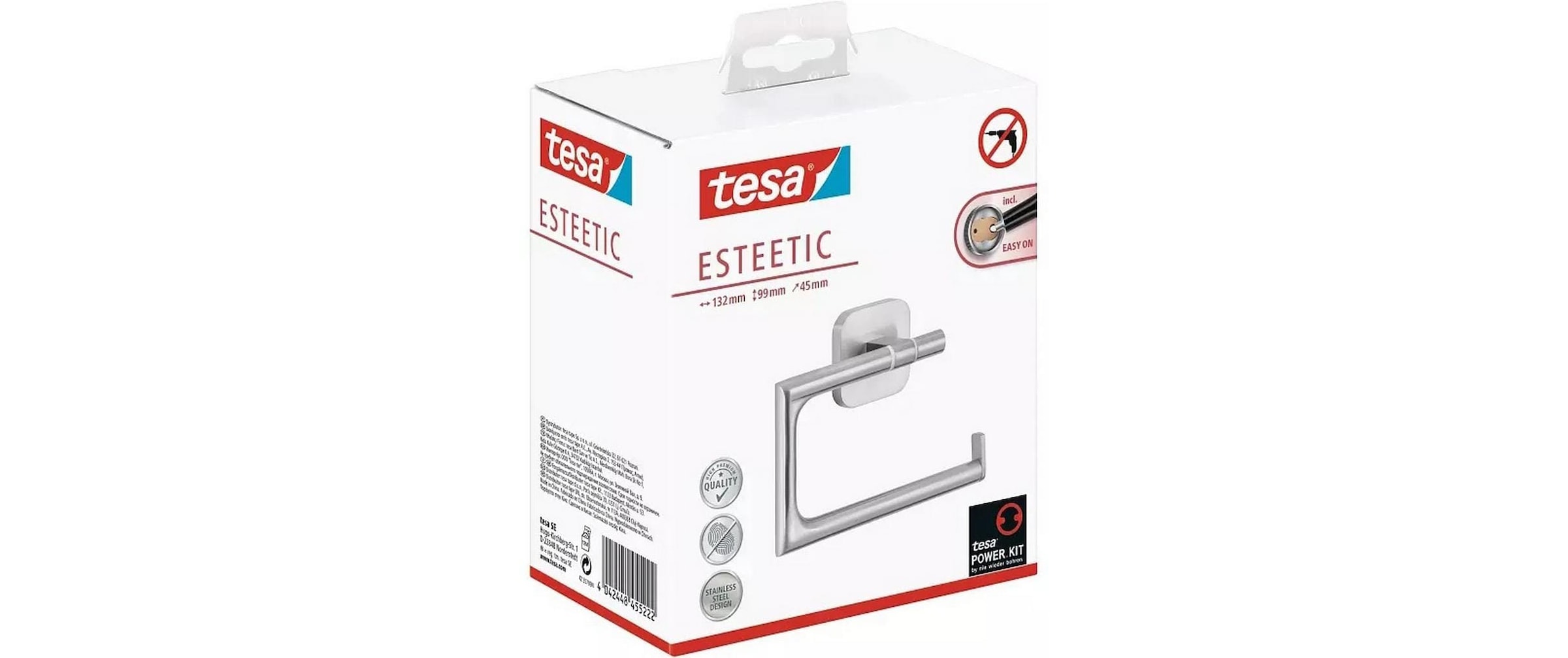 tesa Toilettenpapierhalter »Esteetic«