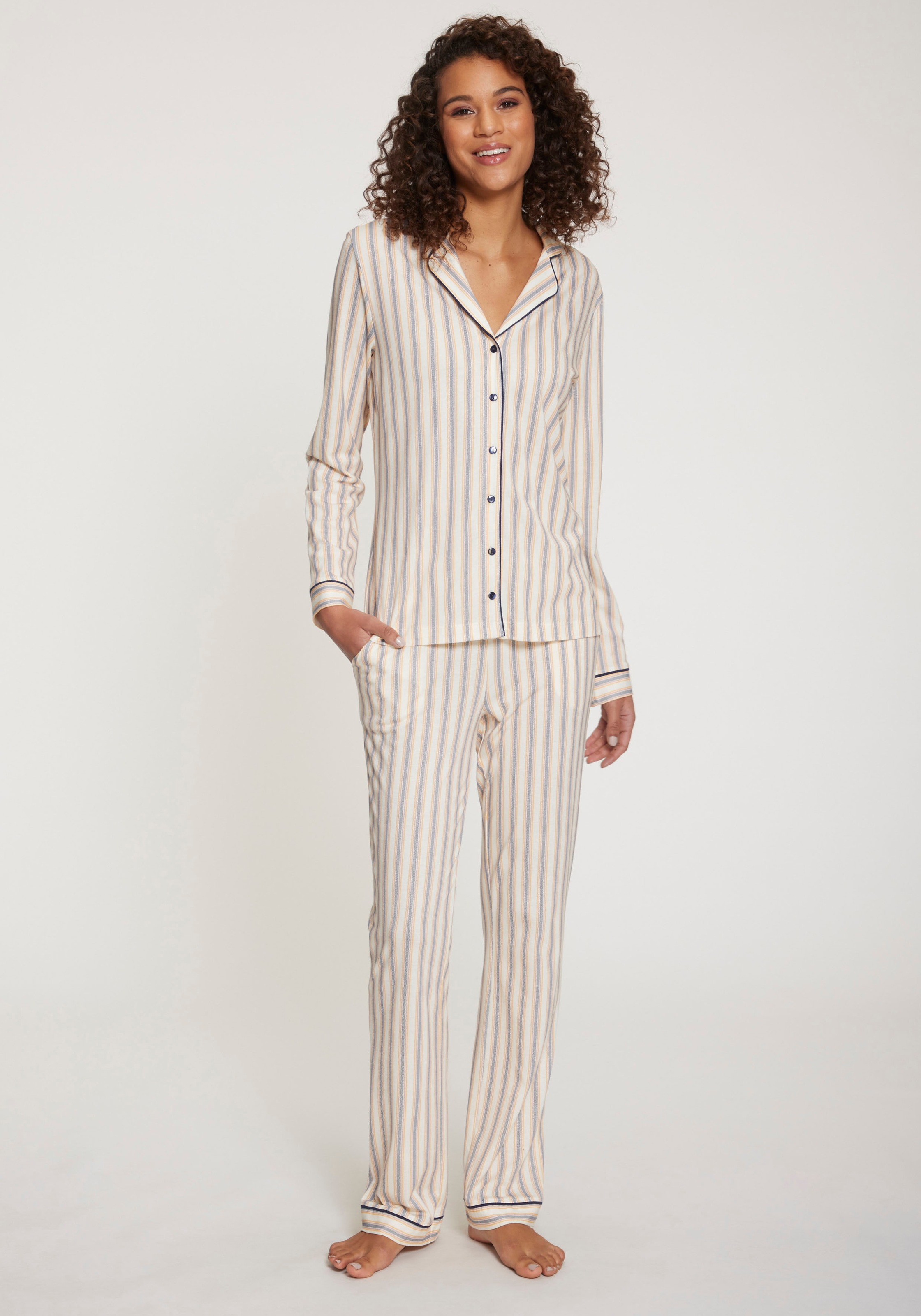 Image of Vivance Dreams by Lascana Pyjama 2 tlg. mit kreativen Mustern