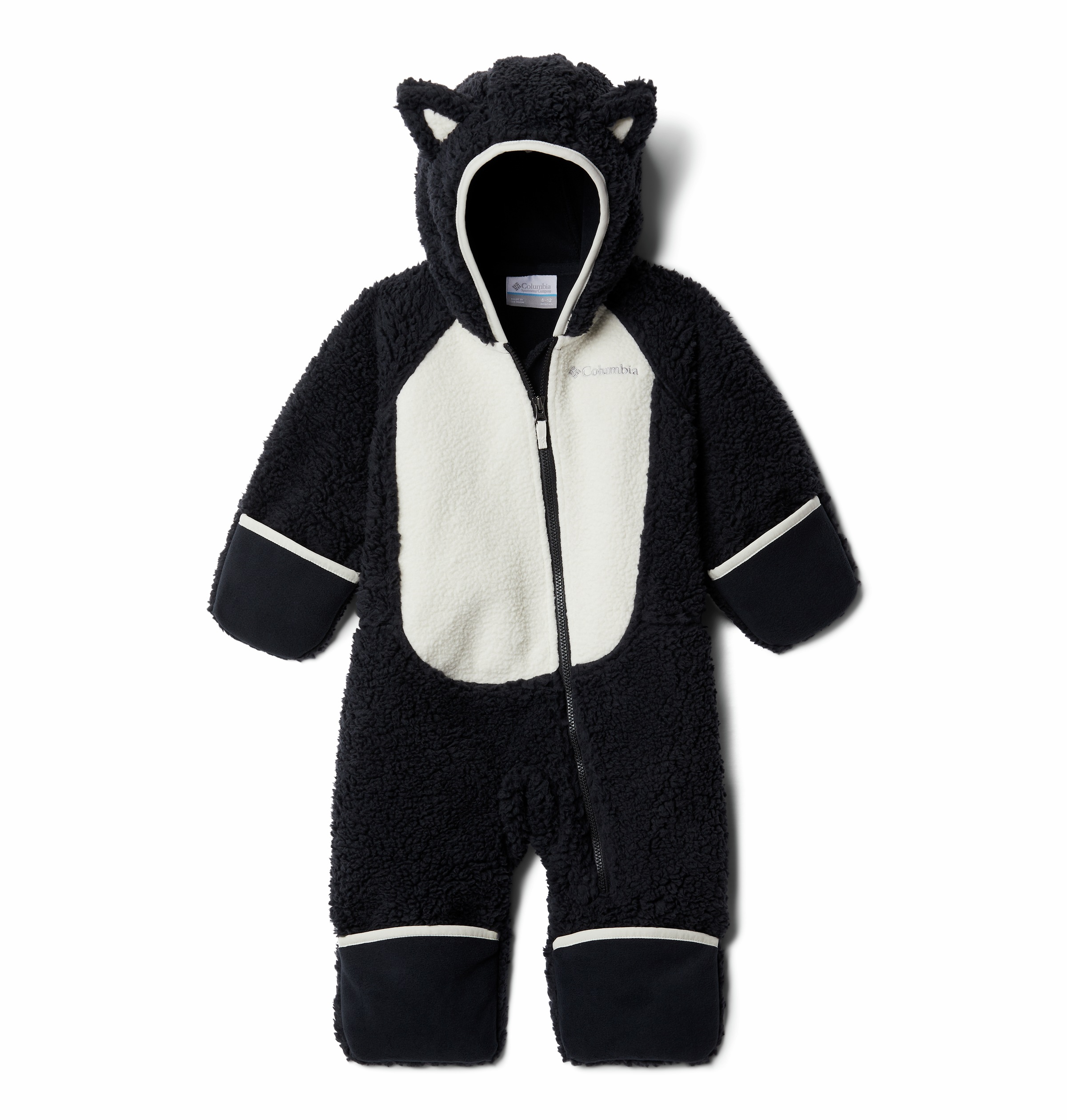 Image of Columbia Overall sportlicher Stil, mit Kapuze mit Tier-Ohren und Bindung, für Babys