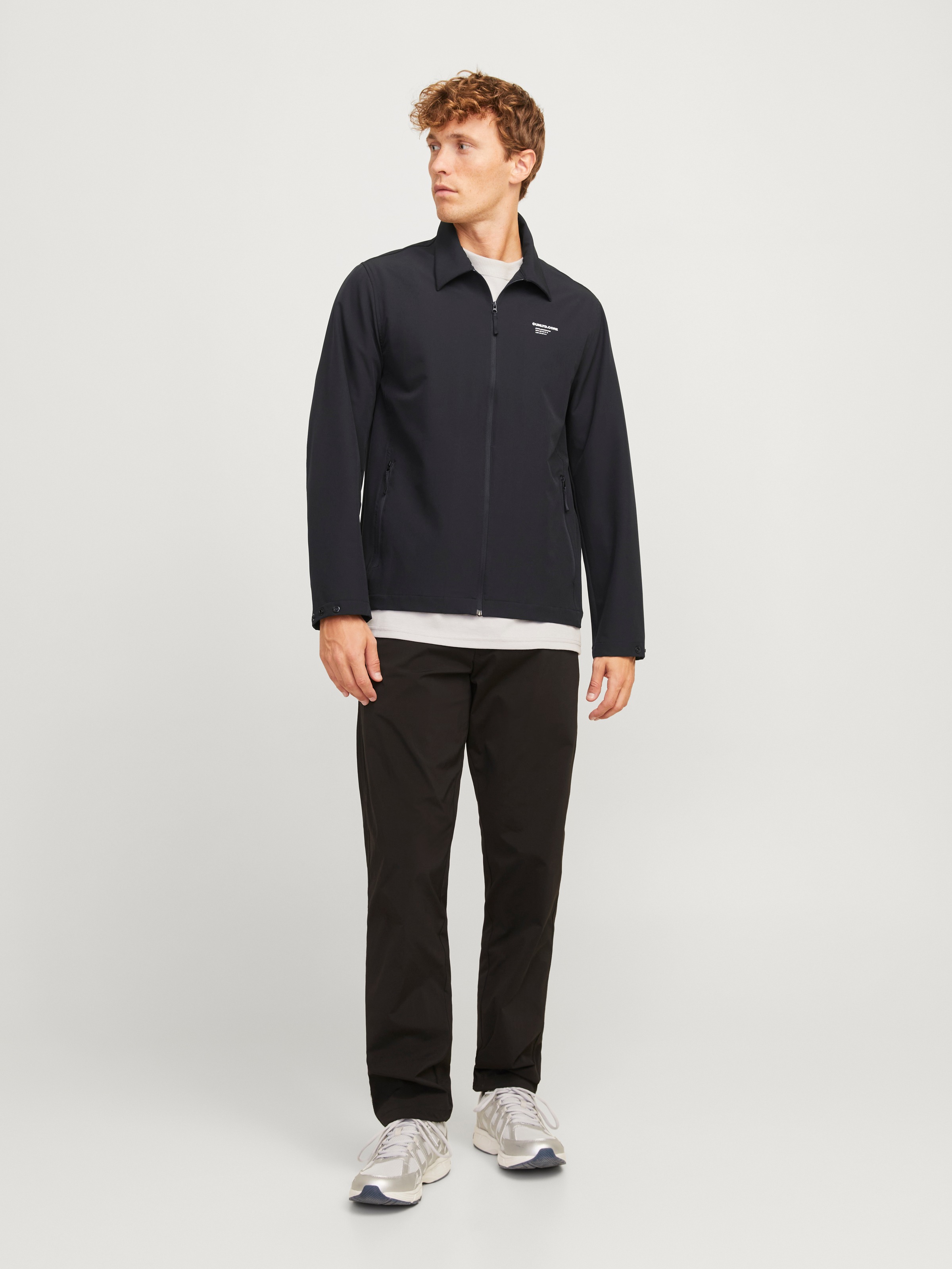 Jack & Jones Langarmhemd »JCOAERO SHIRT JACKET LS NOOS«, mit Reissverschluss