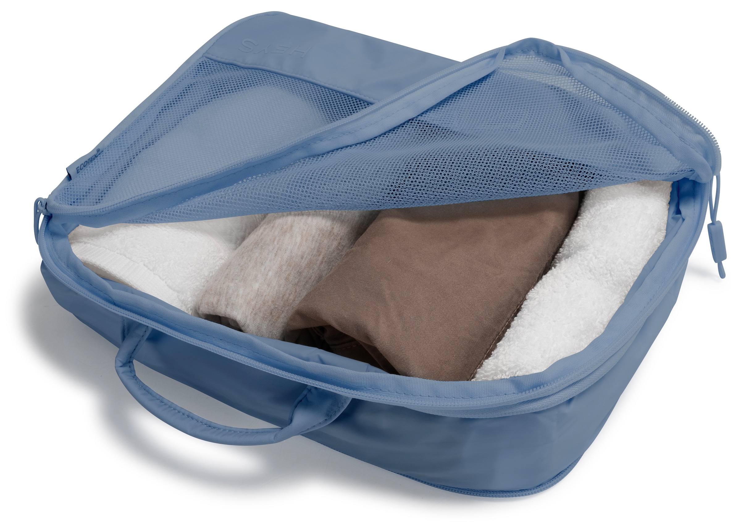 Heys Organisateur de valise »Ecotex Compression Packing Cube« komprimierbare Packwürfel, Packtaschen, Organizer für Koffer