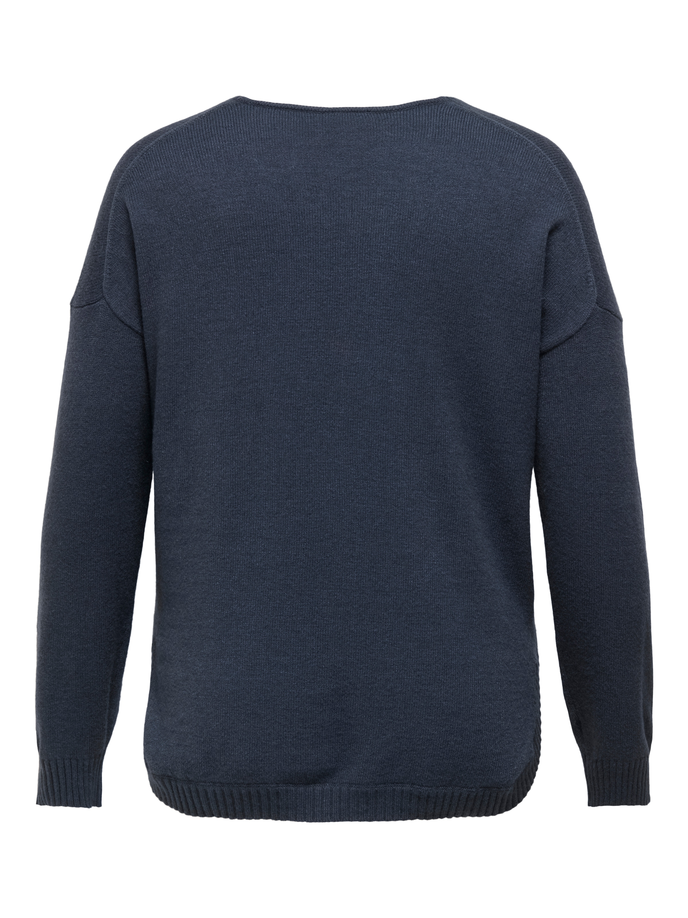 ONLY CARMAKOMA V-Ausschnitt-Pullover »CARMARGARETA LS PULLOVER KNT NOOS«