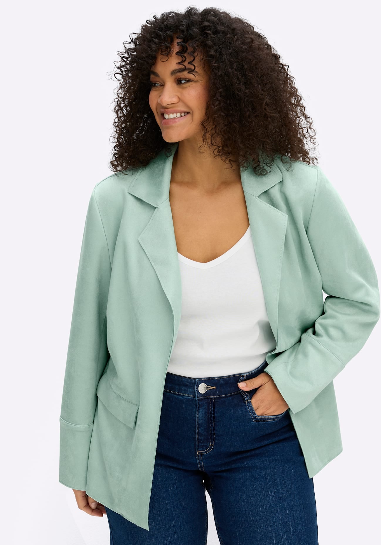Image of Sheego Kurzblazer "Blazer"
