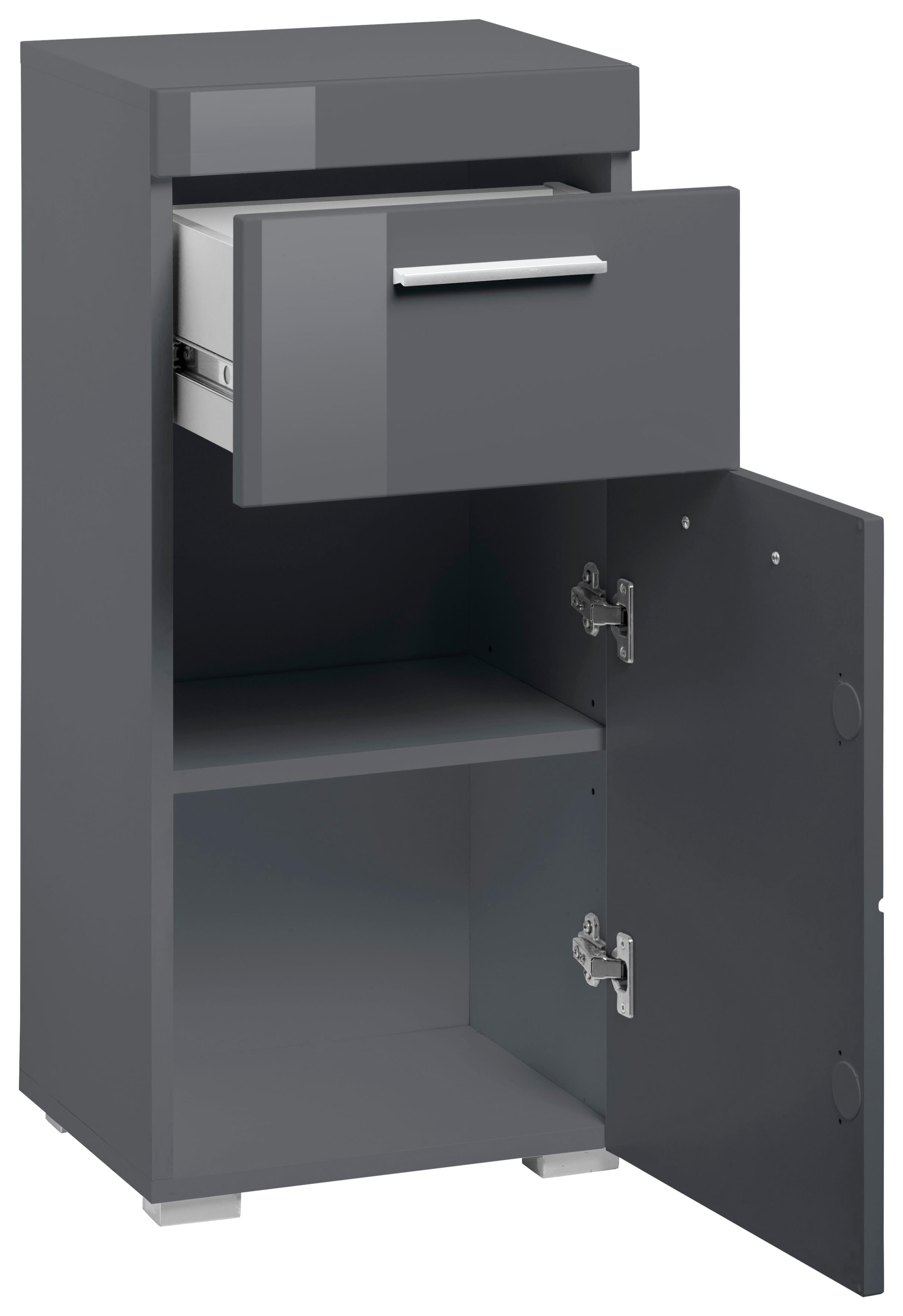 INOSIGN Unterschrank »Avena«, Badezimmerkommode mit 1 Schublade und 1 Tür - Masse (B/T/H) 37/31/79 cm