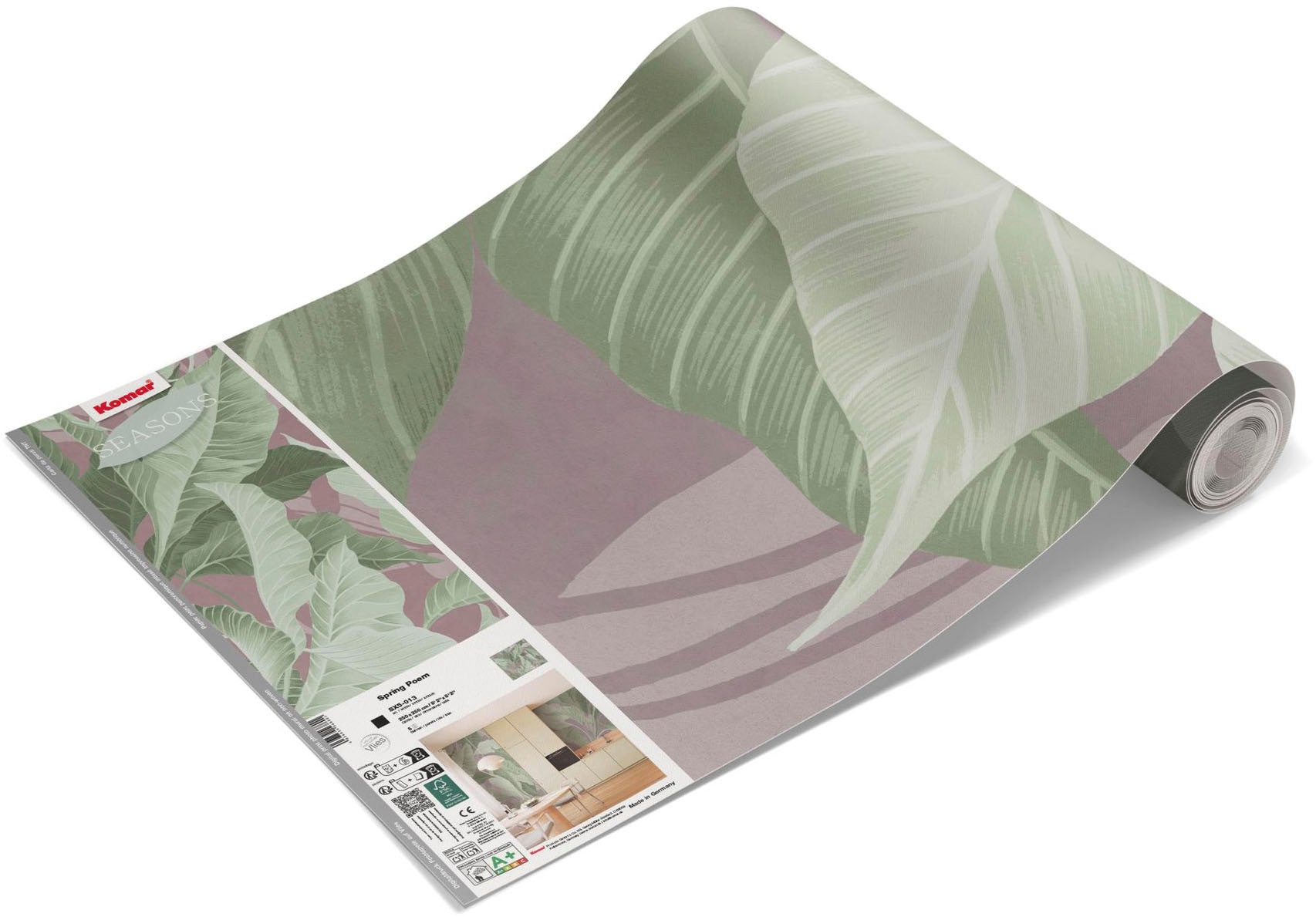 Komar Fototapete »Vlies Fototapete - Spring Poem - Grösse 250 x 250 cm« Motiv | bedruckt glatt