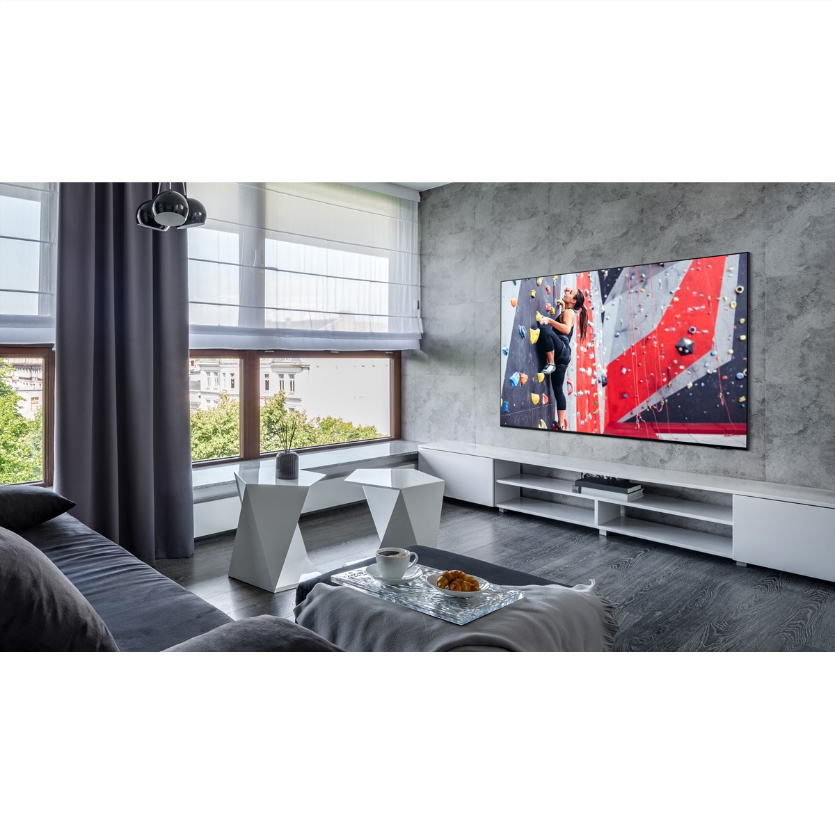 Samsung LED-Fernseher »QE55S95DATXZU«, 4K
