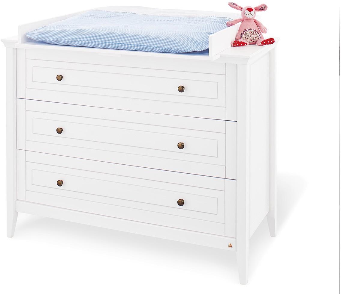 Pinolino® Babymöbel-Set 2 kaufen Kinderbett, jetzt »Smilla«, Europe St., mit Wickelkommode; und breit; Made Wickelkommode), (Spar-Set, Kinderbett in