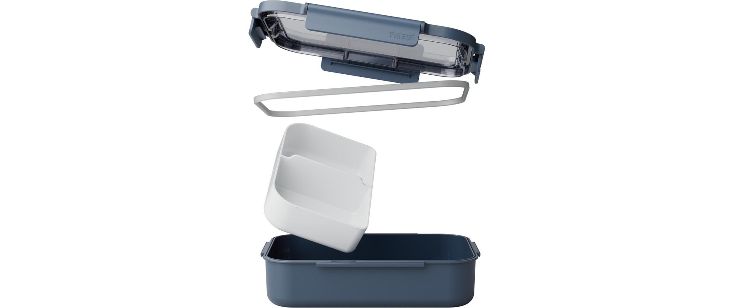 Image of Sigg Lunchbox "NIMO LUNCHBOX L DEEP BLUE"