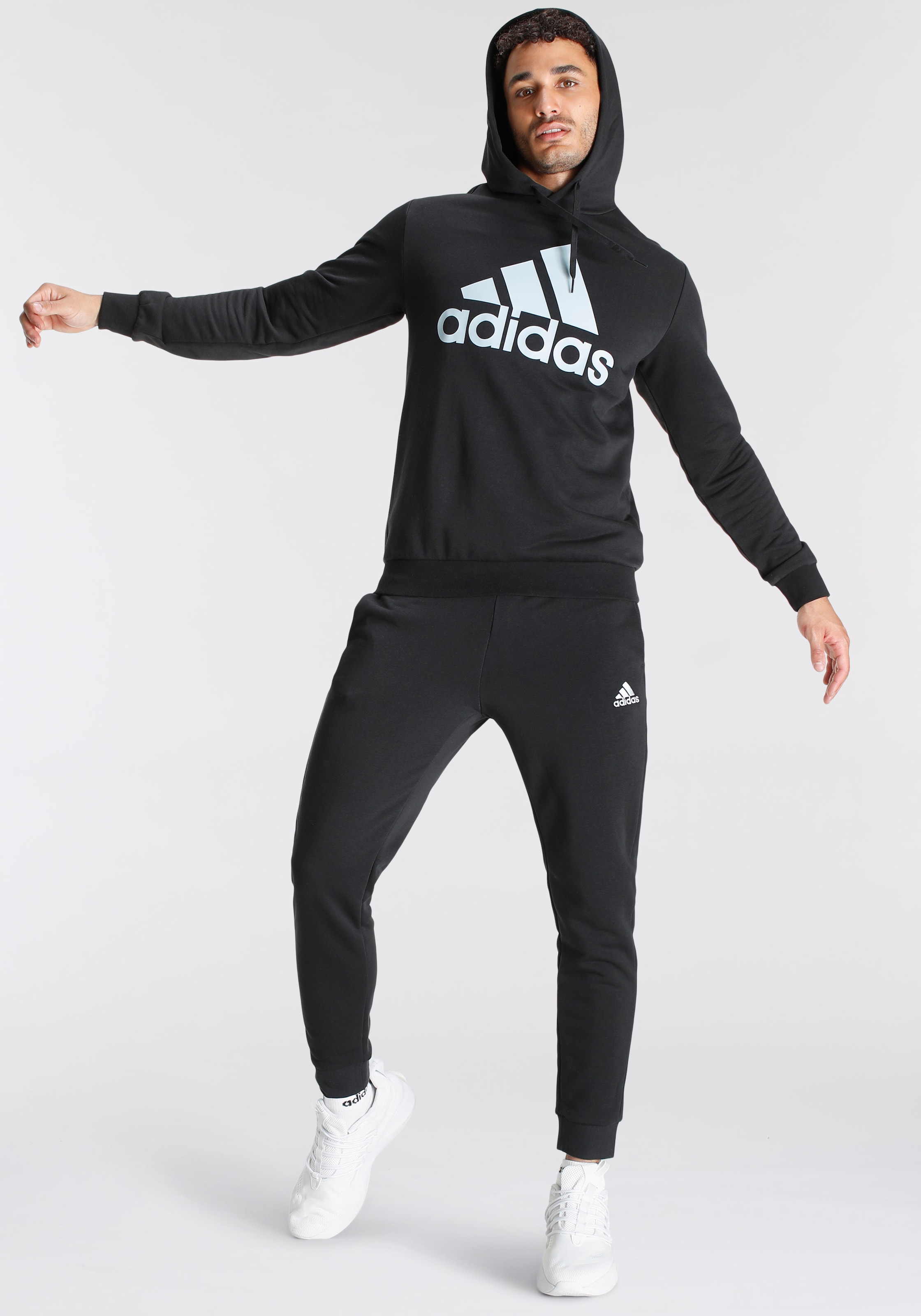 adidas Sportswear Trainingsanzug »BIG LOGO TERRY«, (2 tlg.)