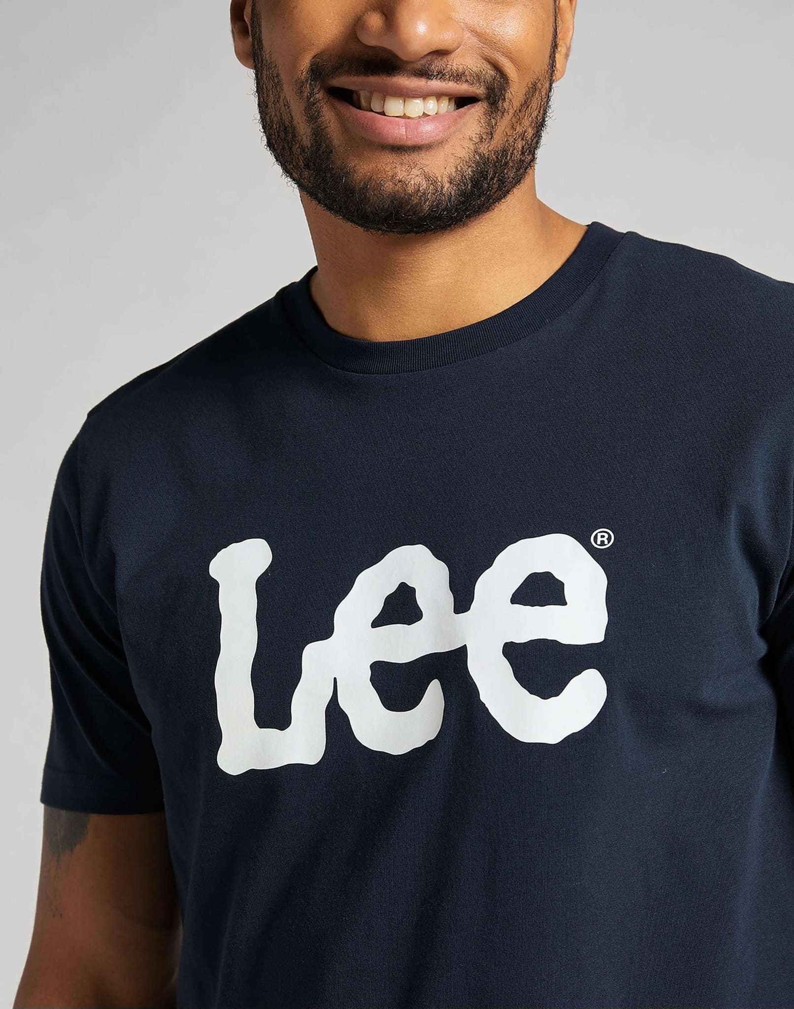 Lee® T-Shirt »Lee T-Shirt Wobbly Logo«