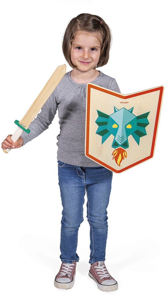 Janod Kinderbogenset »Ritter-Set Drache«, FSC® - schützt Wald